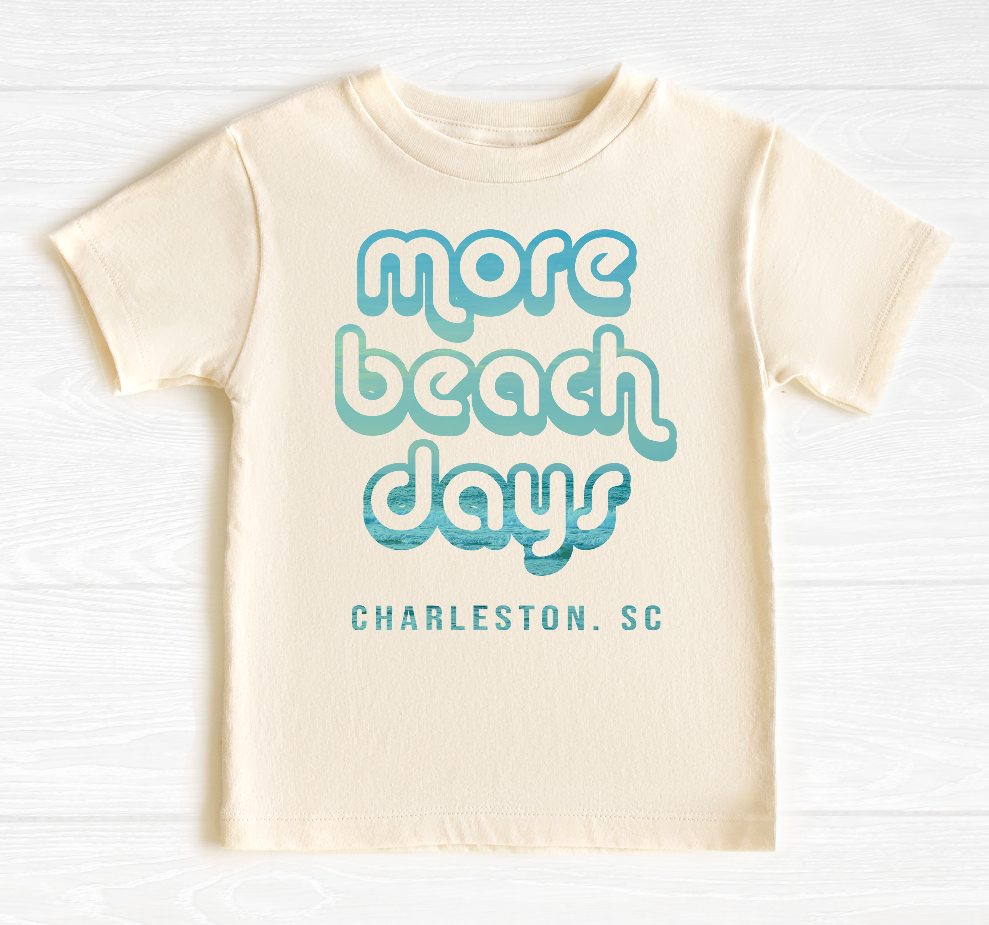 More Beach Days Custom Toddler Shirt, Beach Name Souvenir Hoodie, Sweatshirt | PodTeesHub.com