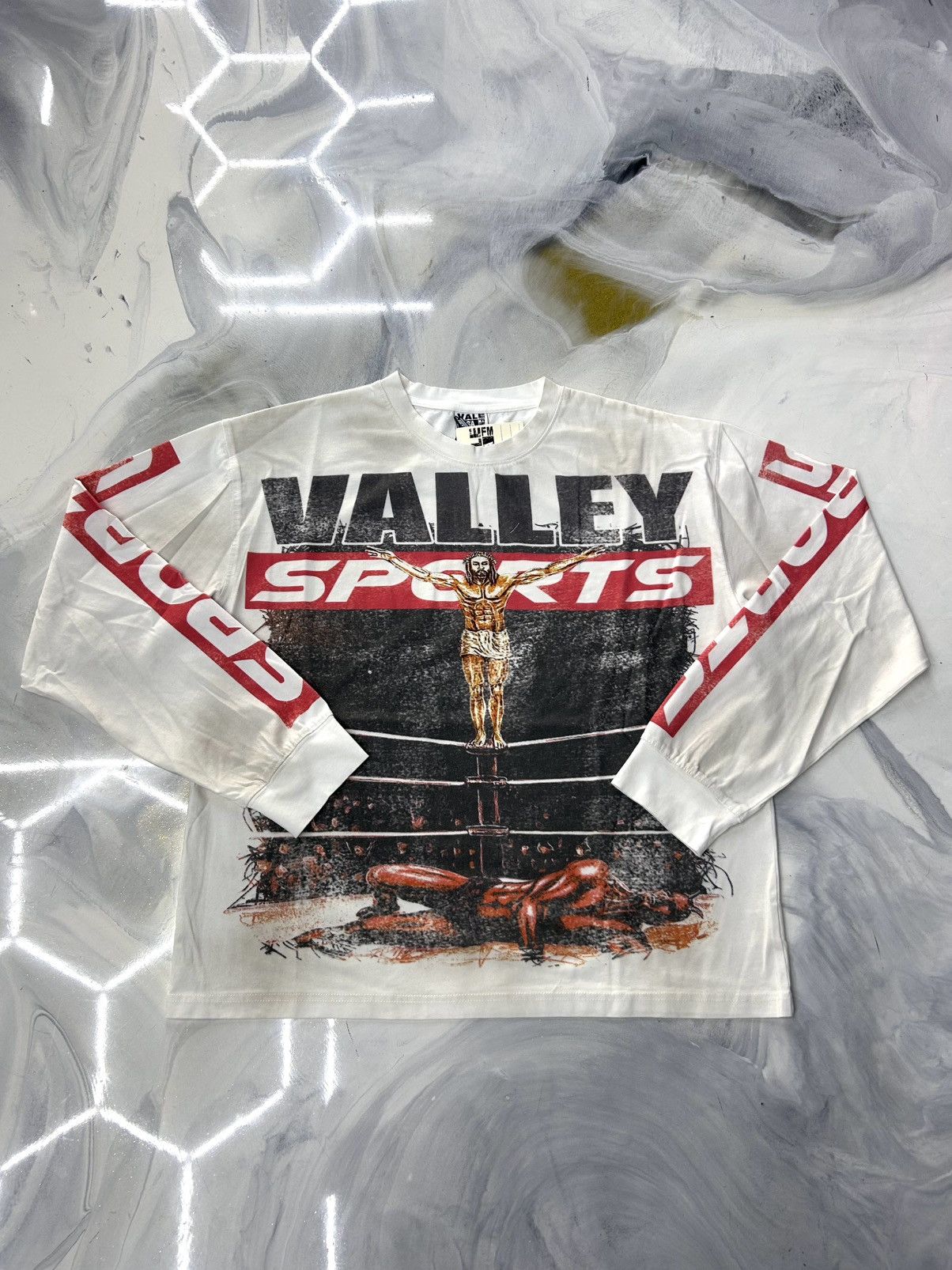 Vale Jesus Hardy White Black Red Size S T-Shirts, Hoodie, Sweatshirt