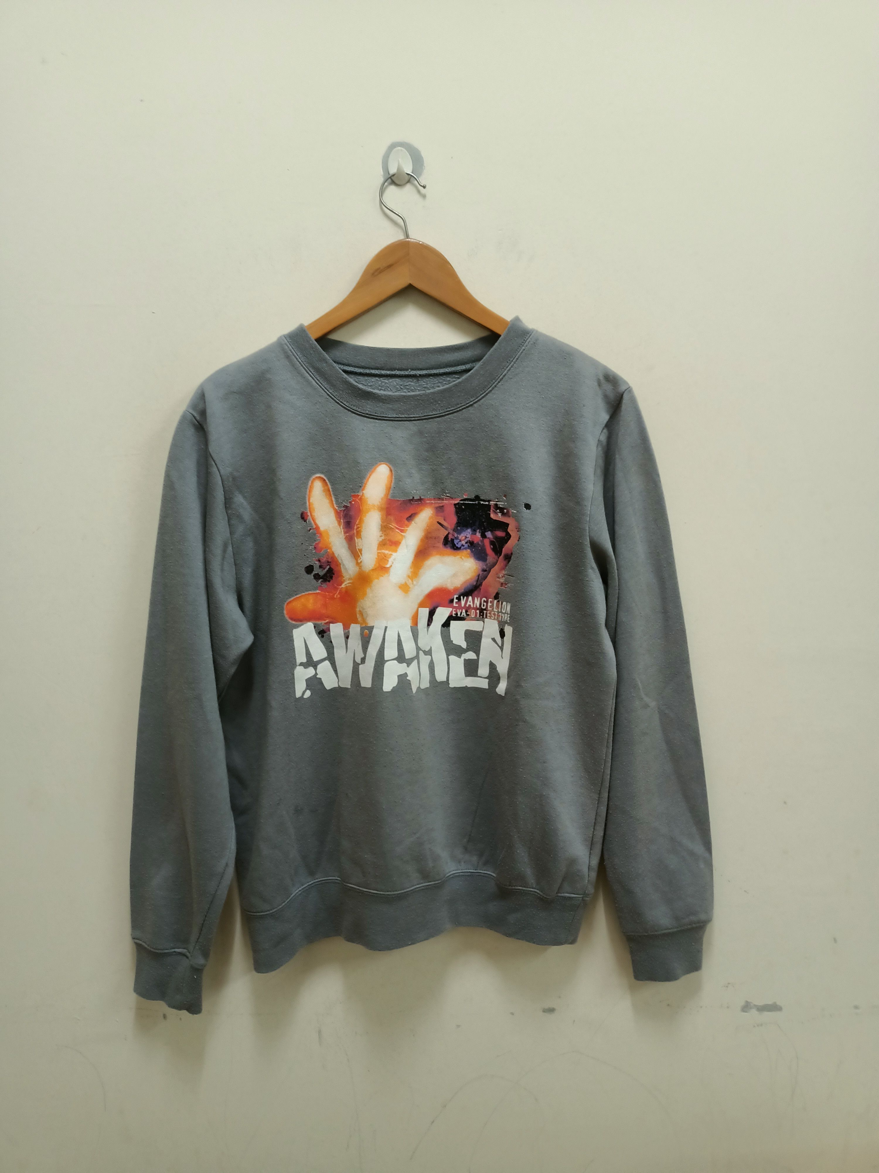 Japanese Brand Vintage Evangelion Eva 01 Test Type Awaken T-Shirts, Hoodie, Sweatshirt