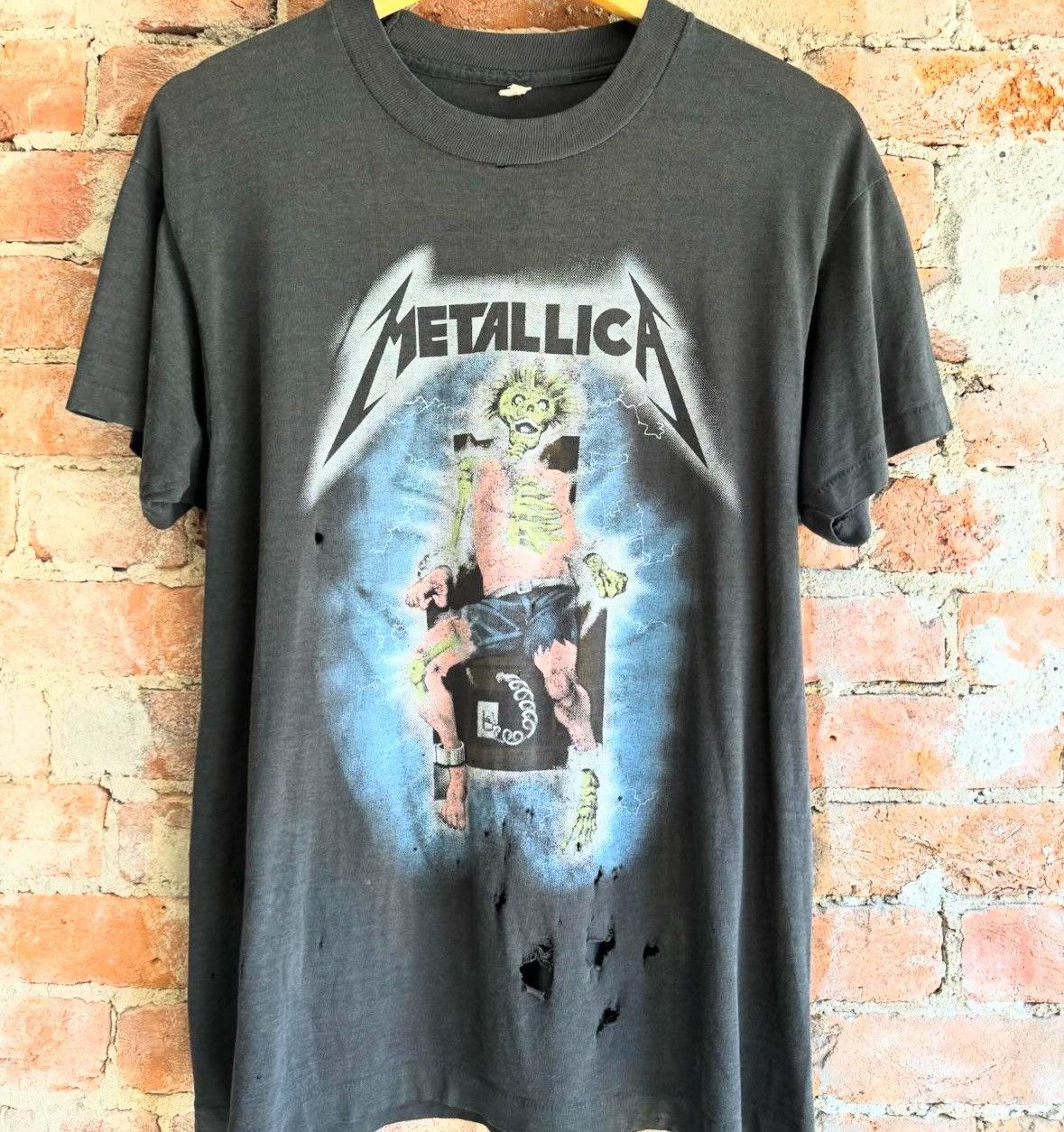 Vintage 1980 S Metallica Kill Em All Vintage Tee Hoodie, Sweatshirt | PodTeesHub.com