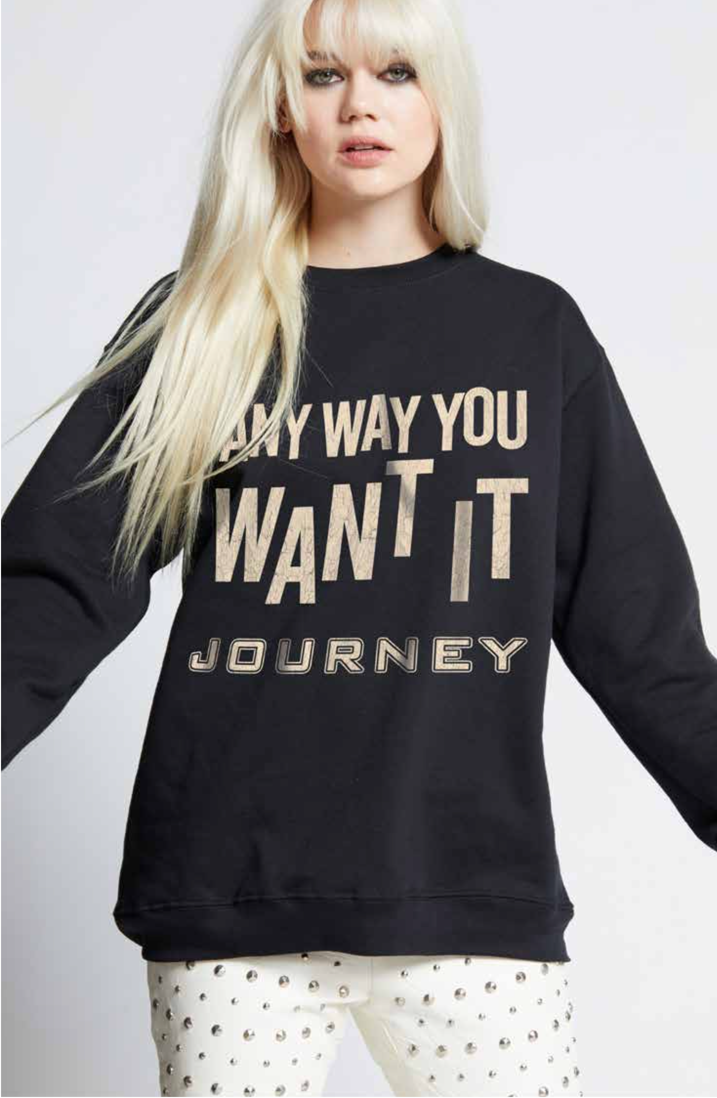 302778 - 830 Journey Any Way You Want It Fitted Sweatshirt T-Shirts, Hoodie | PodTeesHub.com