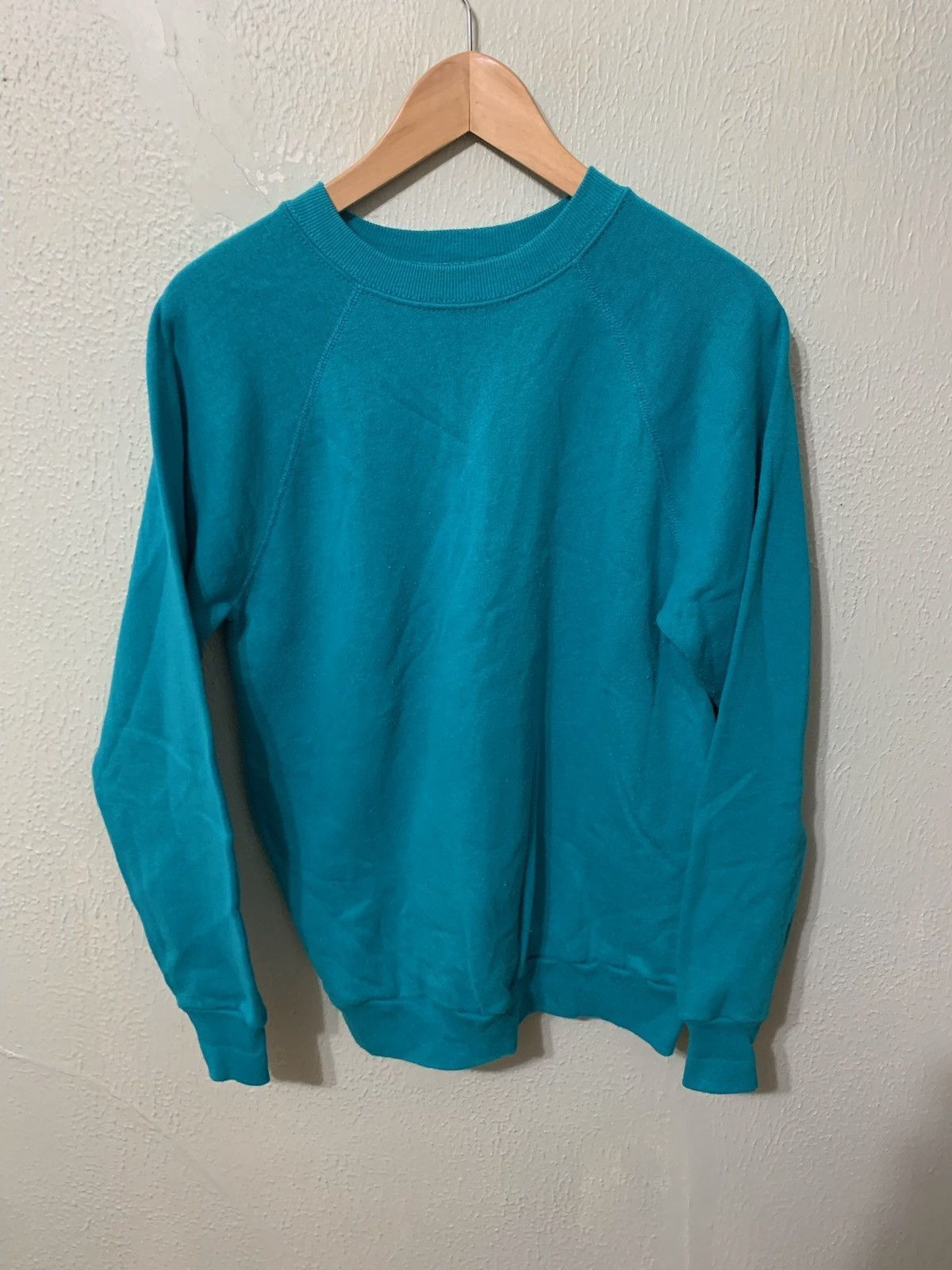 Vintage Crewneck 1990s Blue Raglan Vintage Sweatshirt T-Shirts, Hoodie | PodTeesHub.com