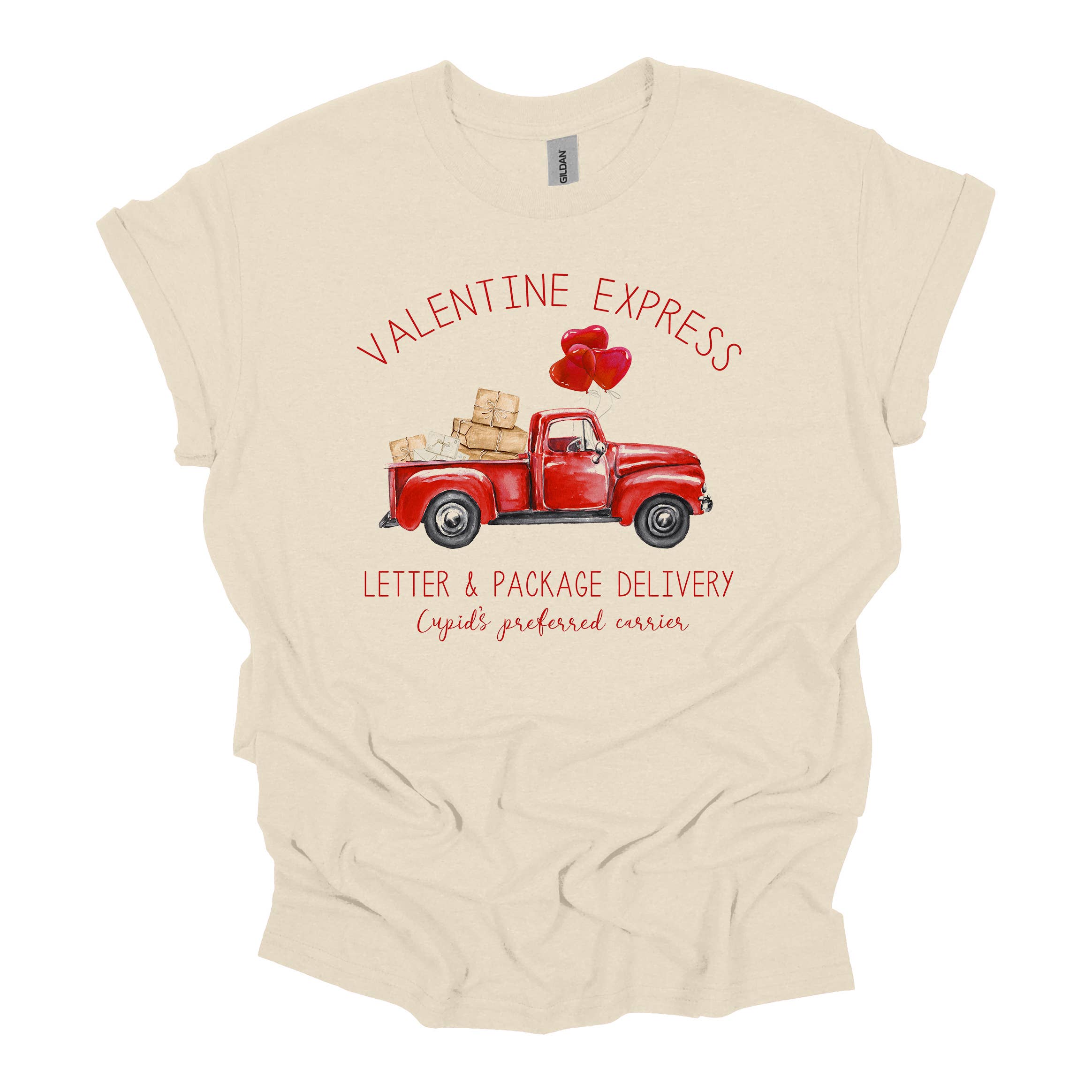 Valentine Express Truck Tee Hoodie, Sweatshirt | PodTeesHub.com