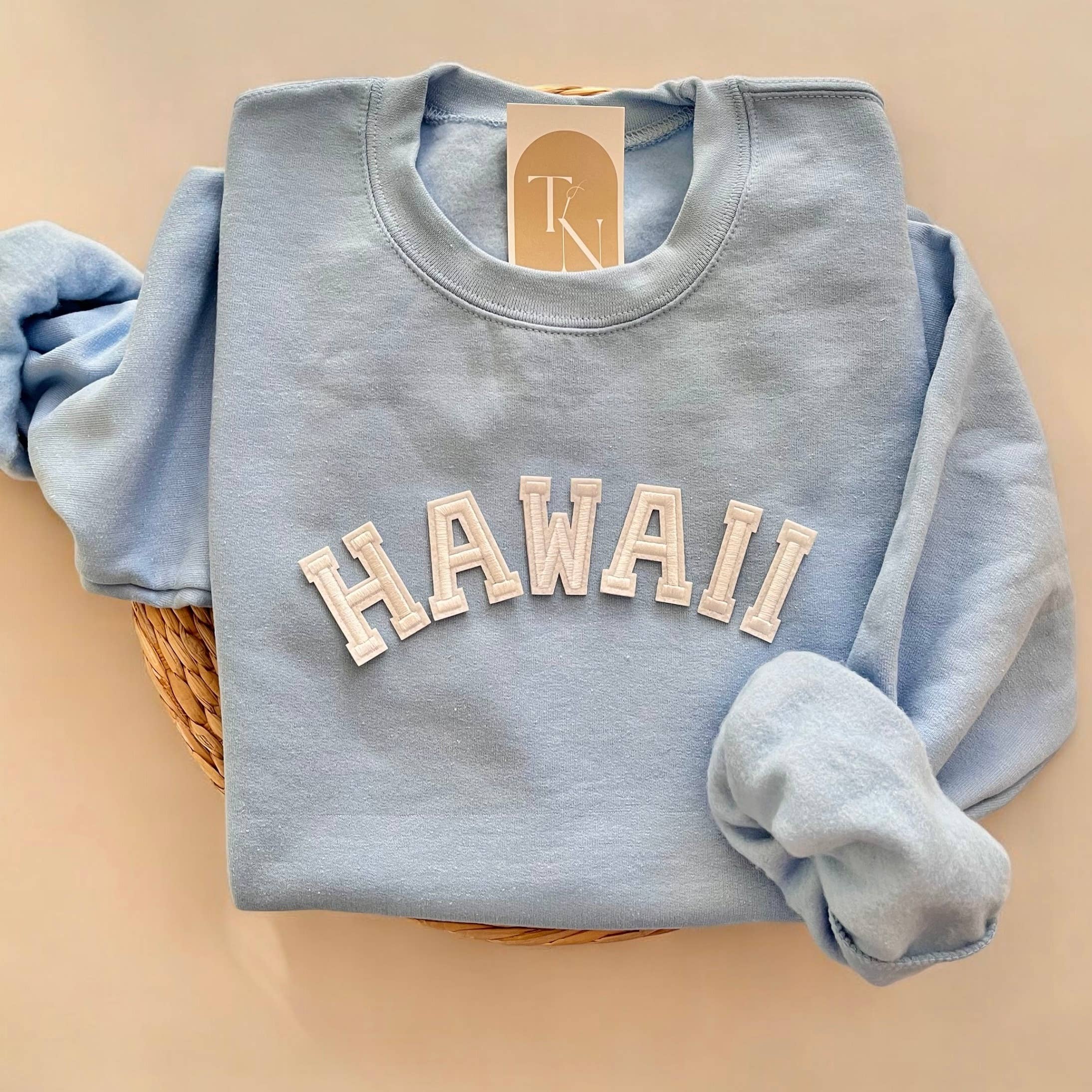 Hawaii Crewneck Sweatshirt, Aloha State Sweatshirt T-Shirts, Hoodie | PodTeesHub.com