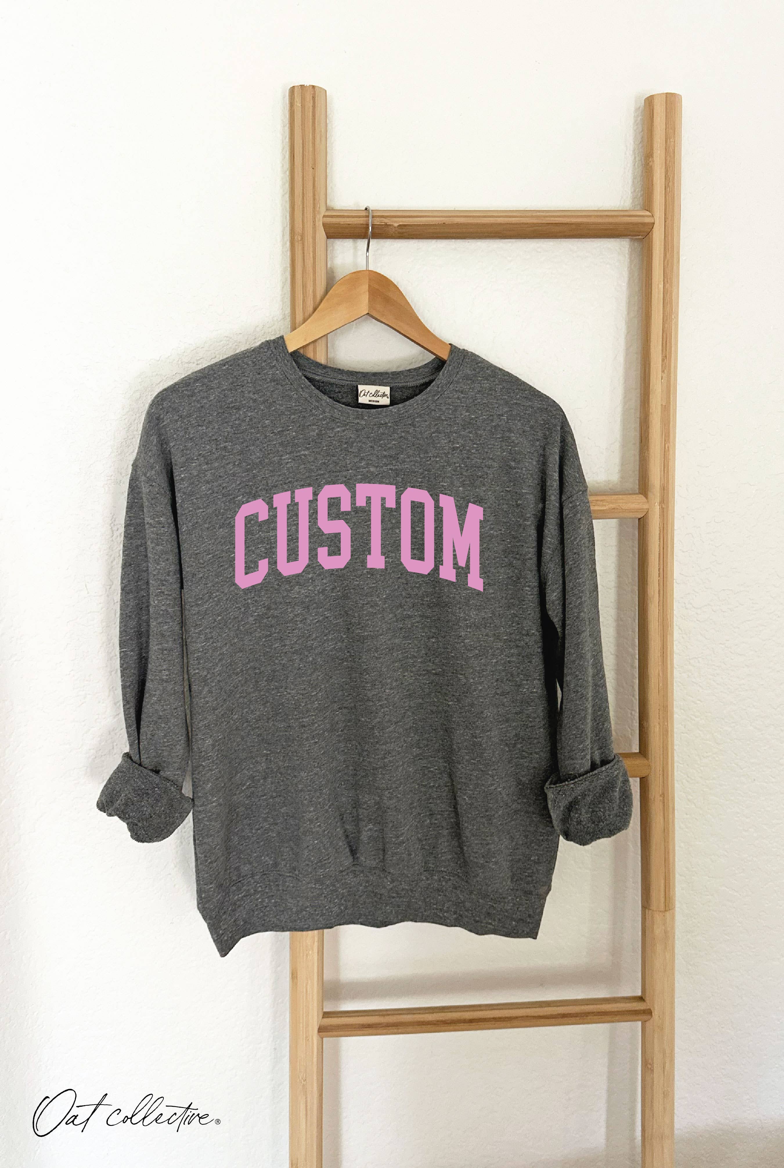 Custom Heather Mineral Graphic Sweatshirt T-Shirts, Hoodie | PodTeesHub.com
