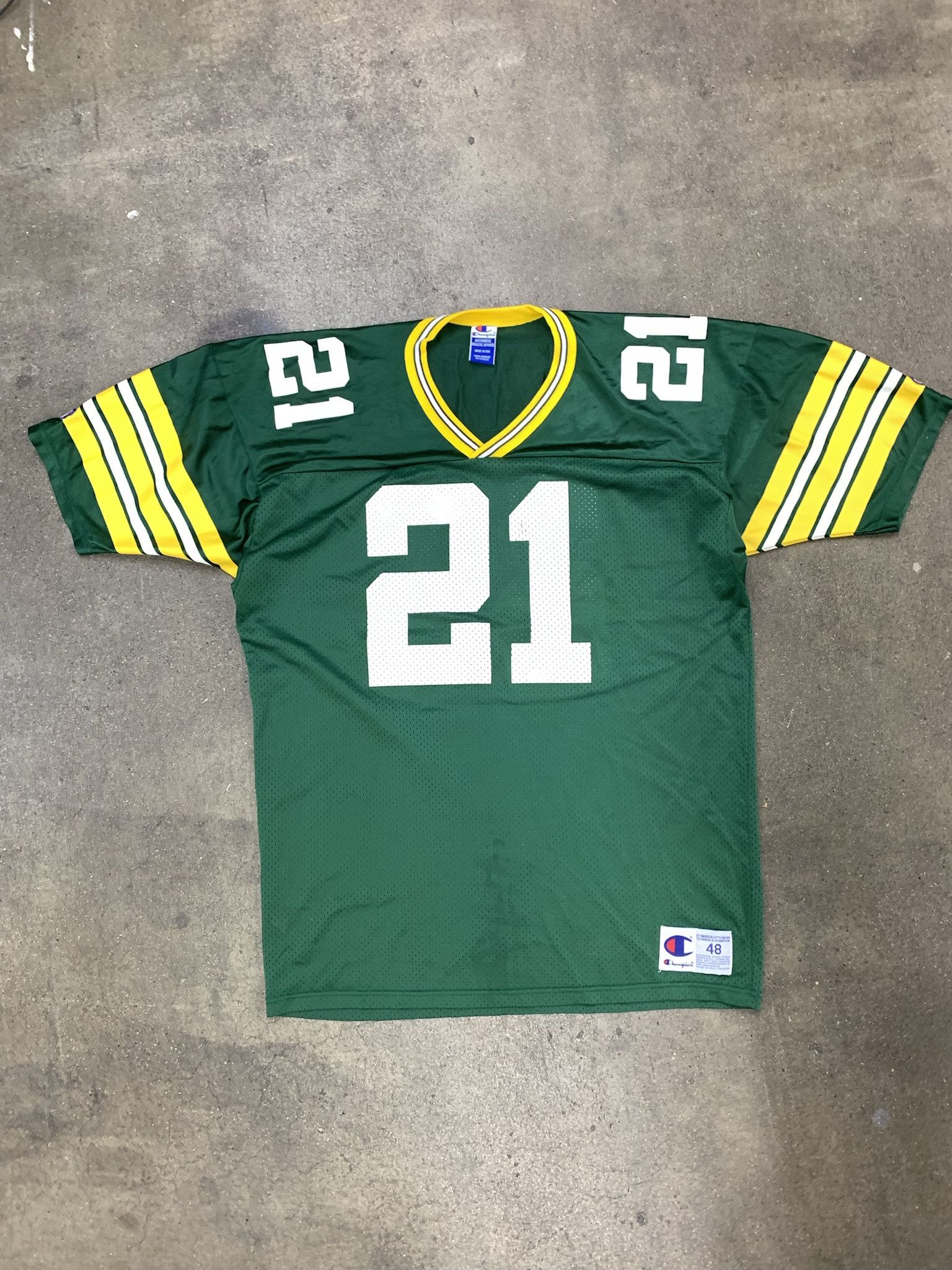 Vintage Champion Newsome Jersey Gregory Newsome 21 Green Bay Packers Size Xl T-Shirts, Hoodie, Sweatshirt | PodTeesHub.com