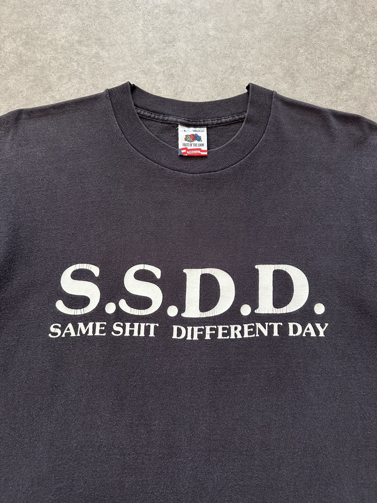 Vintage Same Shit Different Day Shirt Dark Humor Punk Tee Hoodie, Sweatshirt | PodTeesHub.com
