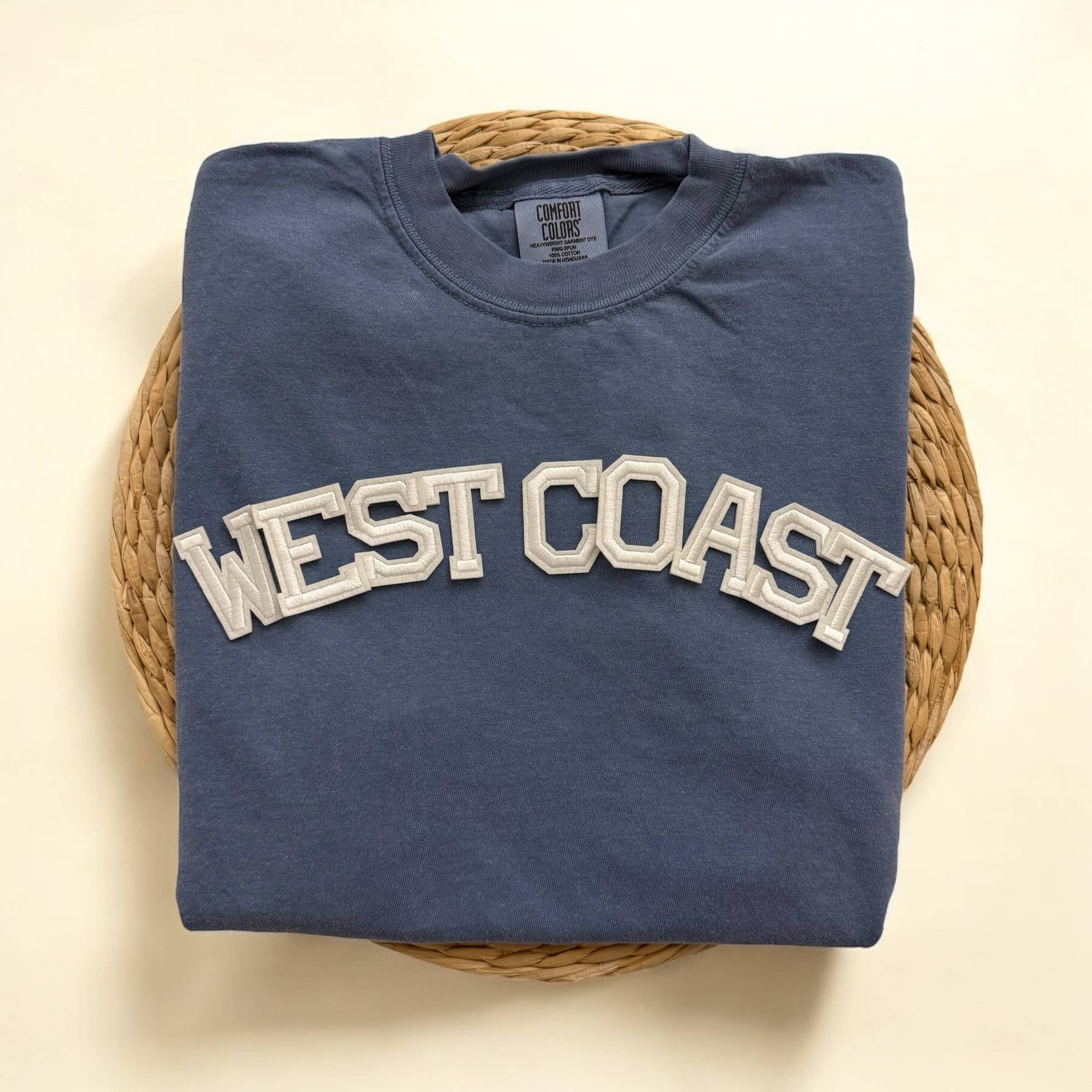 Comfort Colors West Coast Short Sleeve Shirt, West Coast Tee Hoodie, Sweatshirt | PodTeesHub.com