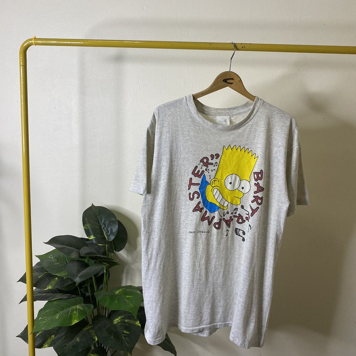 The Simpsons Vintage 1990s Matt Groening Bart Rapmaster Cartoon Tee Hoodie, Sweatshirt | PodTeesHub.com