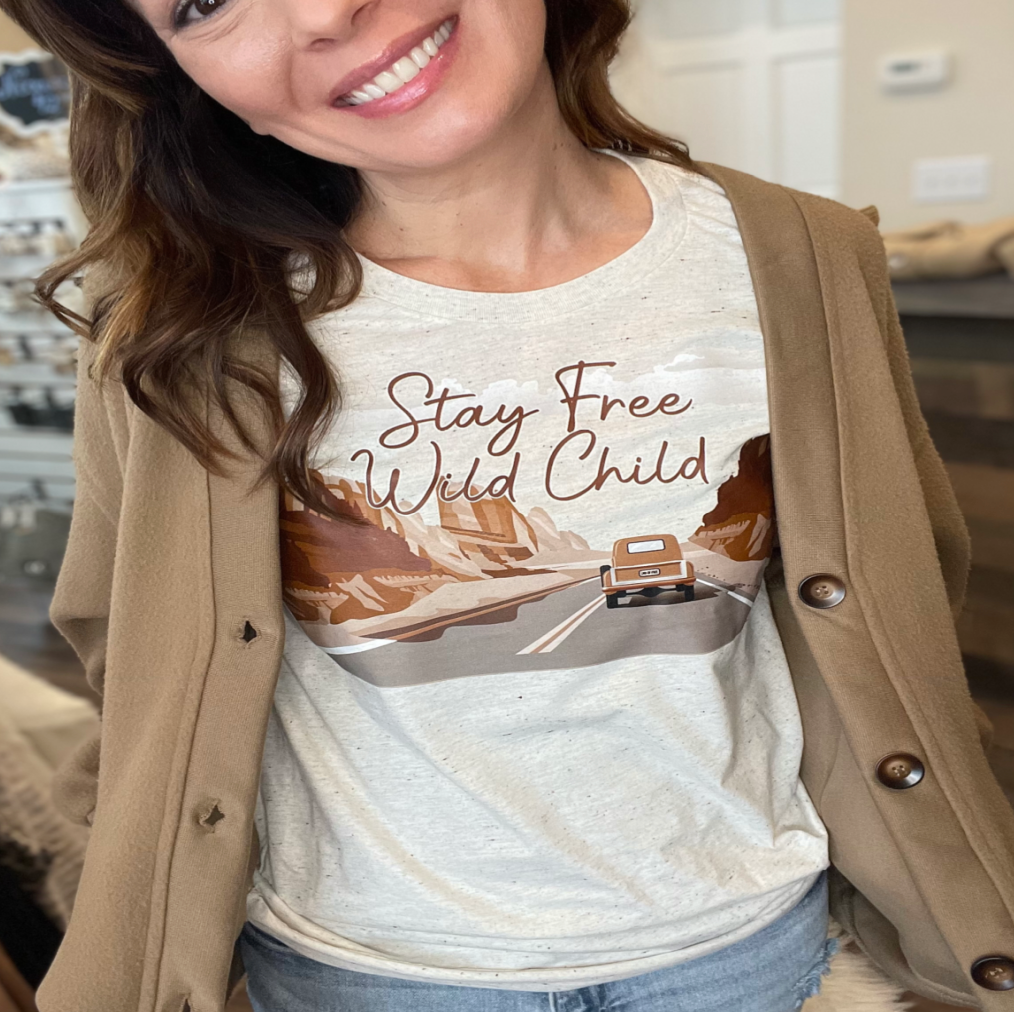 Wild Child Tee Hoodie, Sweatshirt | PodTeesHub.com