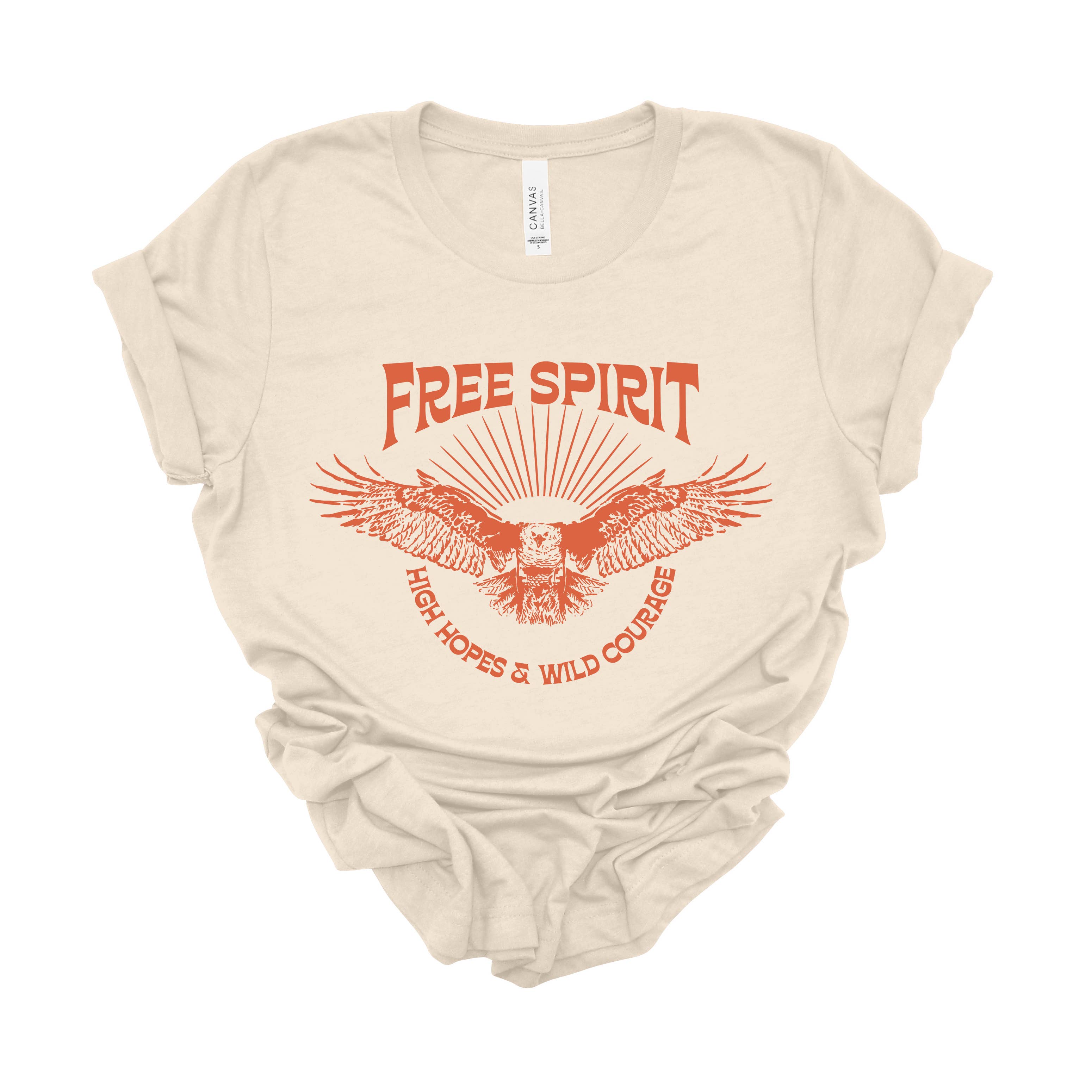 Free Spirit Tee Hoodie, Sweatshirt | PodTeesHub.com