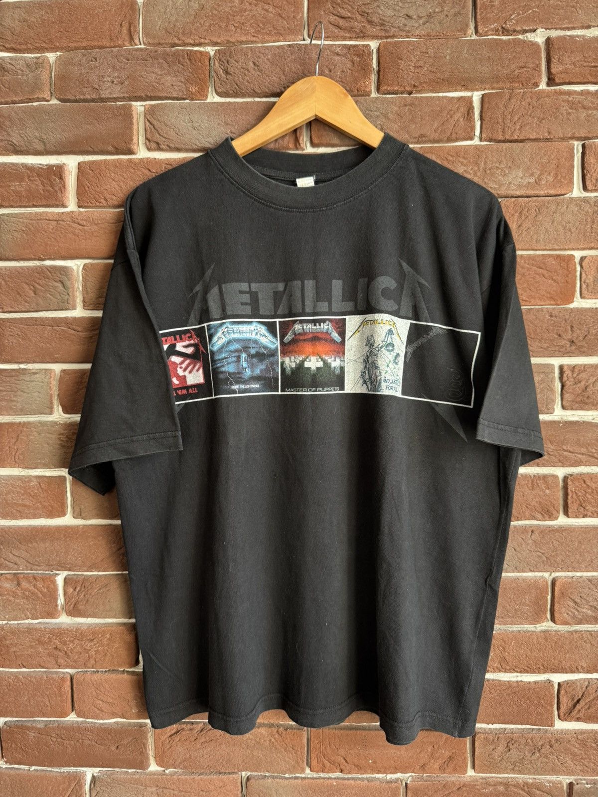 Band Metallica Albums Parking Lot Metal Band 90s Vintage T-Shirts, Hoodie, Sweatshirt