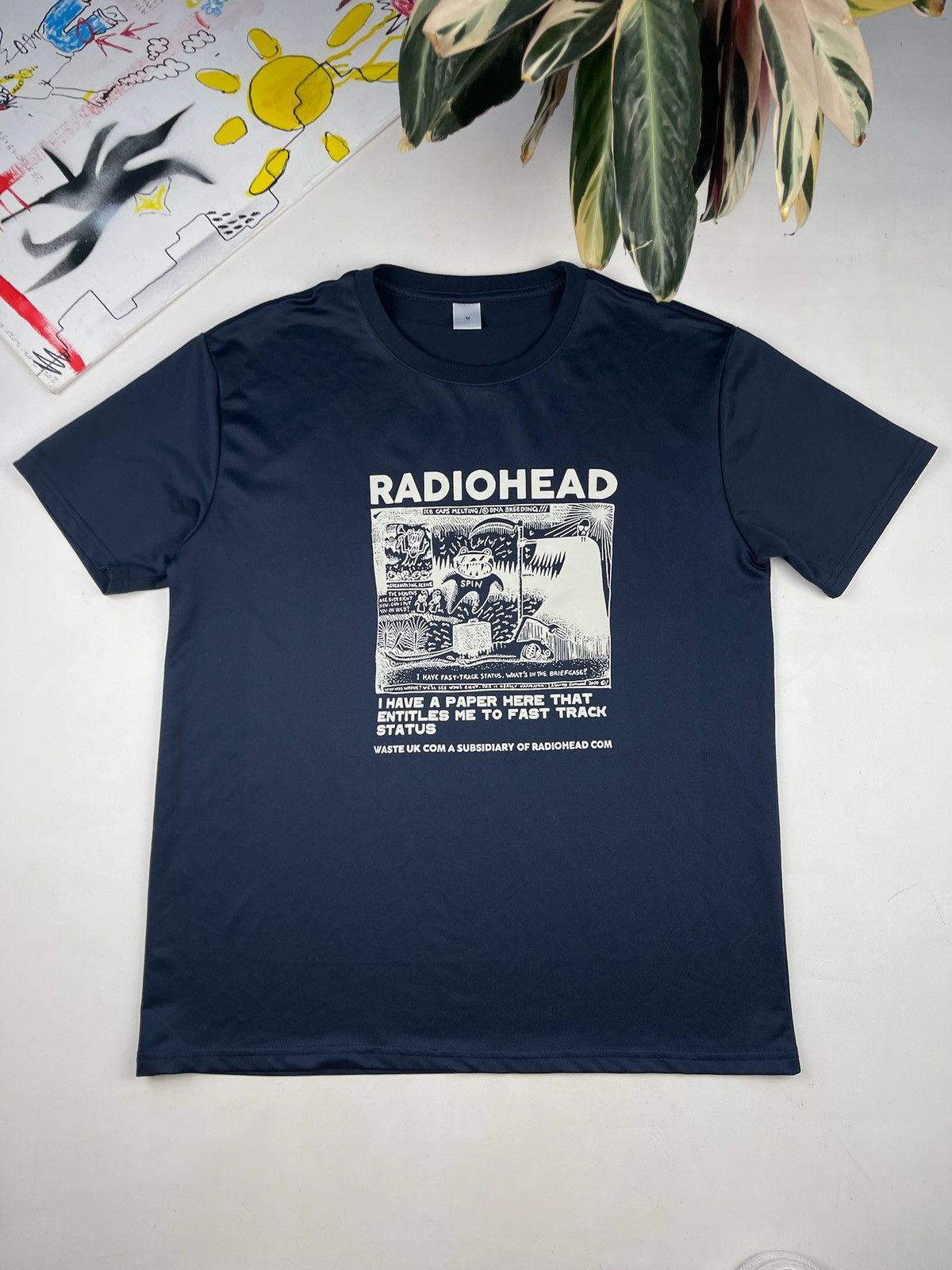 Band Tees Vintage Radiohead Tee Thom Yorke Electronic Tshirt Jersey Hoodie, Sweatshirt | PodTeesHub.com