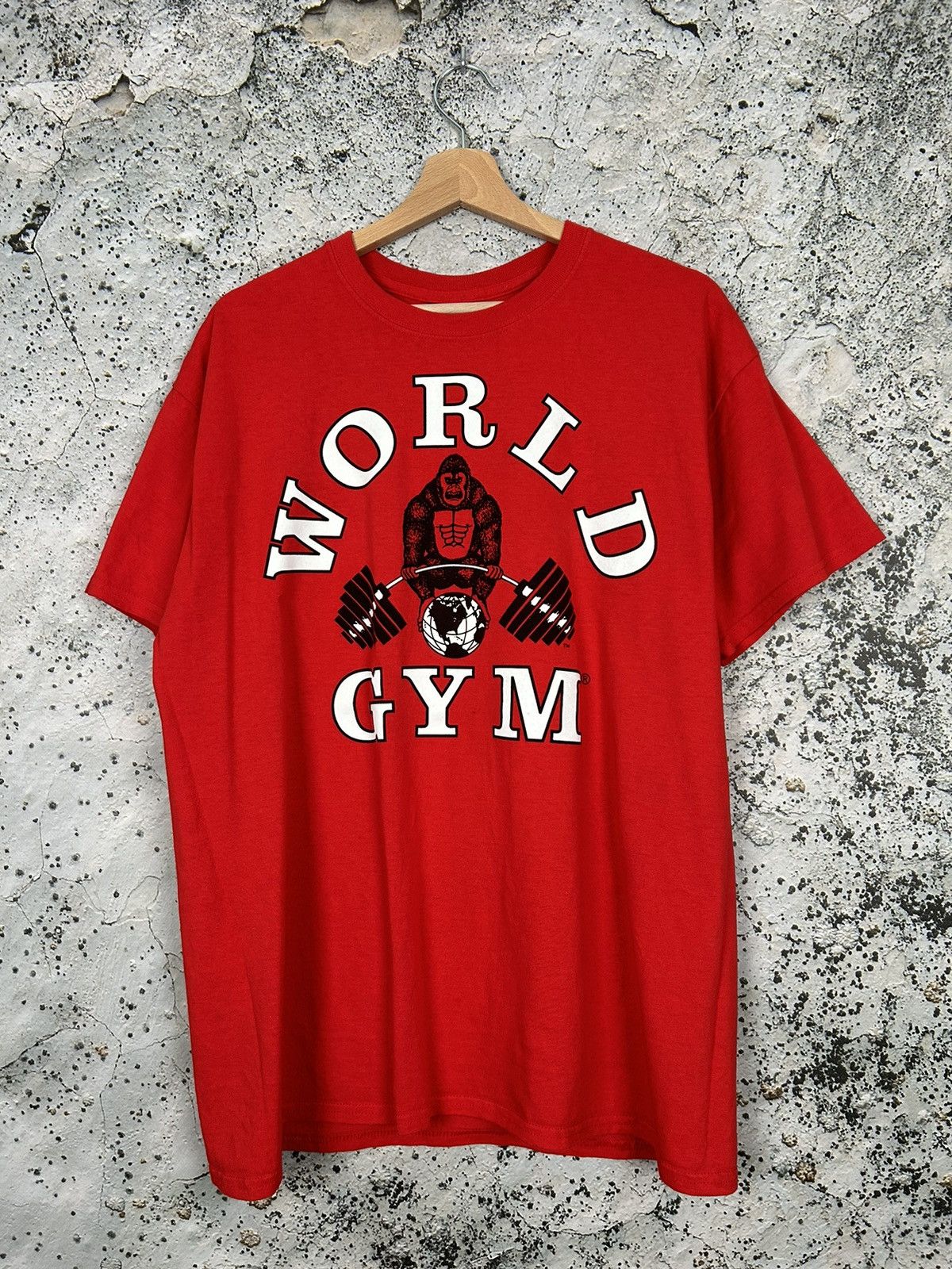 Other Vintage World Gym Graphic Tee Made In Usa 90s Rare Hype Hoodie, Sweatshirt | PodTeesHub.com