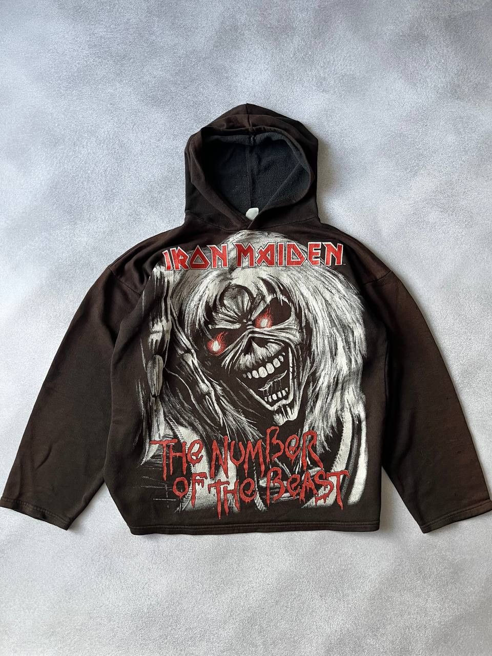 Maiden 1982 Iron Maiden The Number Of The Beast Hoodie M T-Shirts, Sweatshirt | PodTeesHub.com
