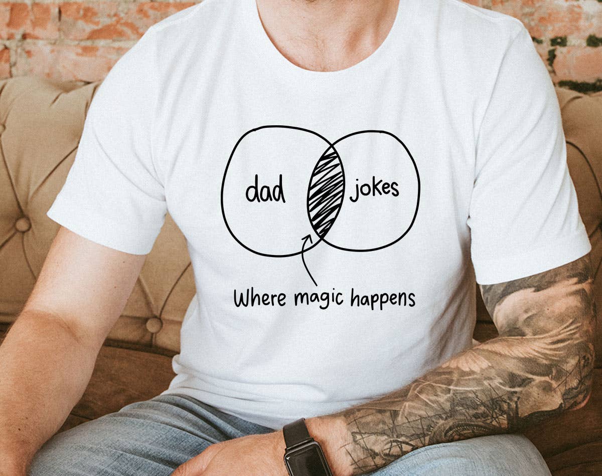 Dad Jokes Funny -  Dad Father's Day T-Shirt Hoodie, Sweatshirt | PodTeesHub.com