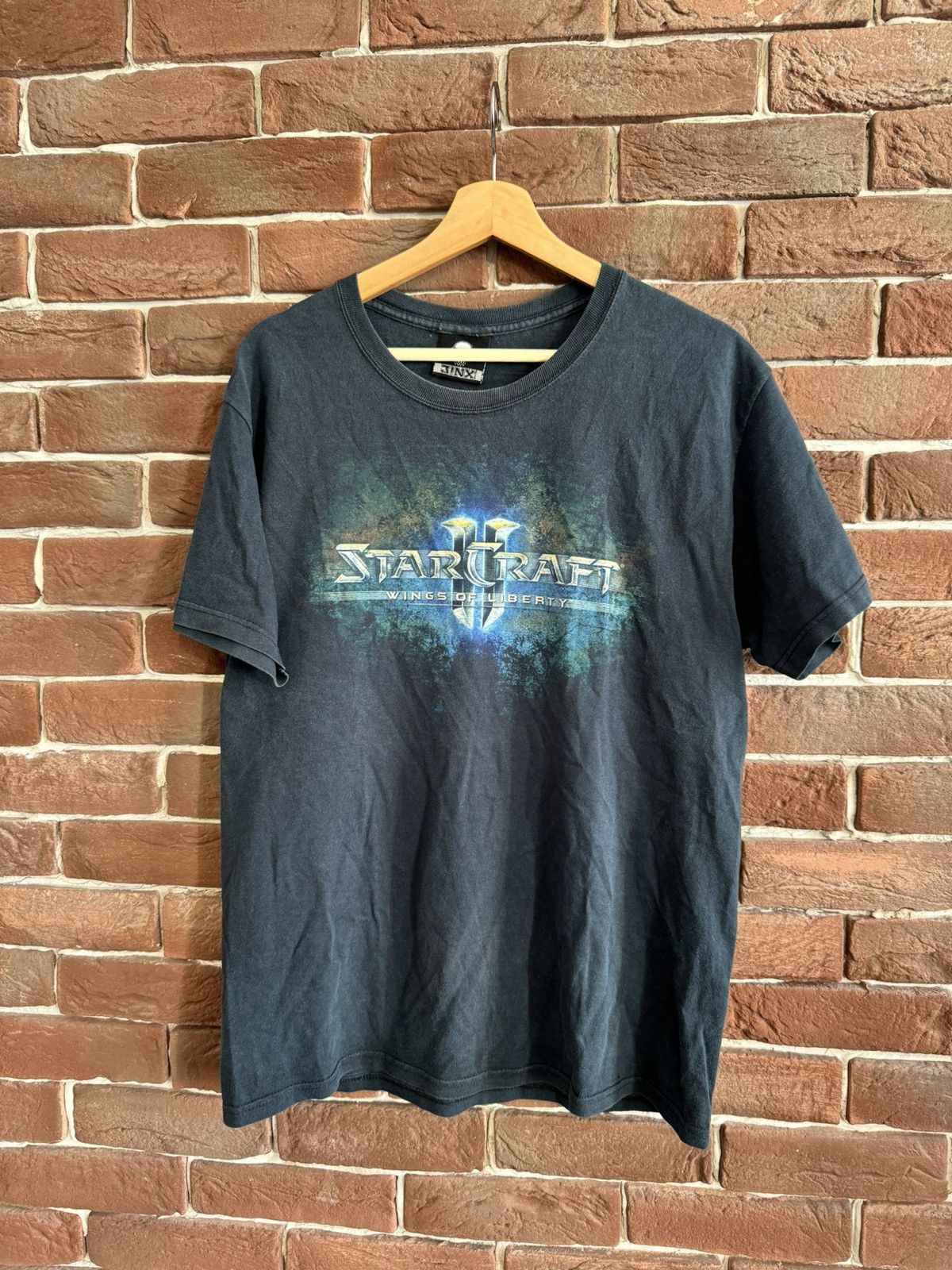 Vintage Y2k Star Craft Ii Jinx Navy Medium Video Game T-Shirts, Hoodie, Sweatshirt