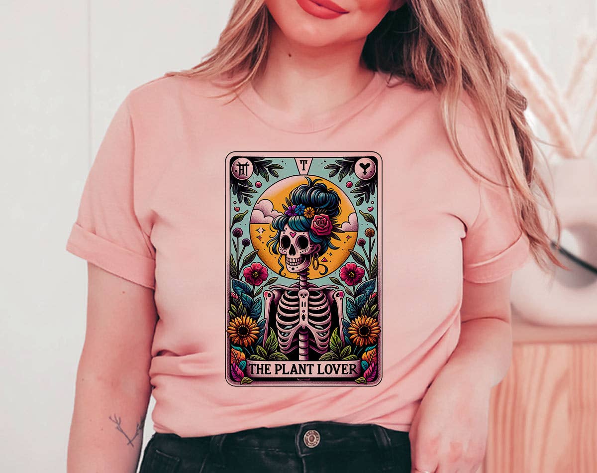 The Plant Lover Tarot Full Color - Plant Lover T-Shirt Hoodie, Sweatshirt | PodTeesHub.com