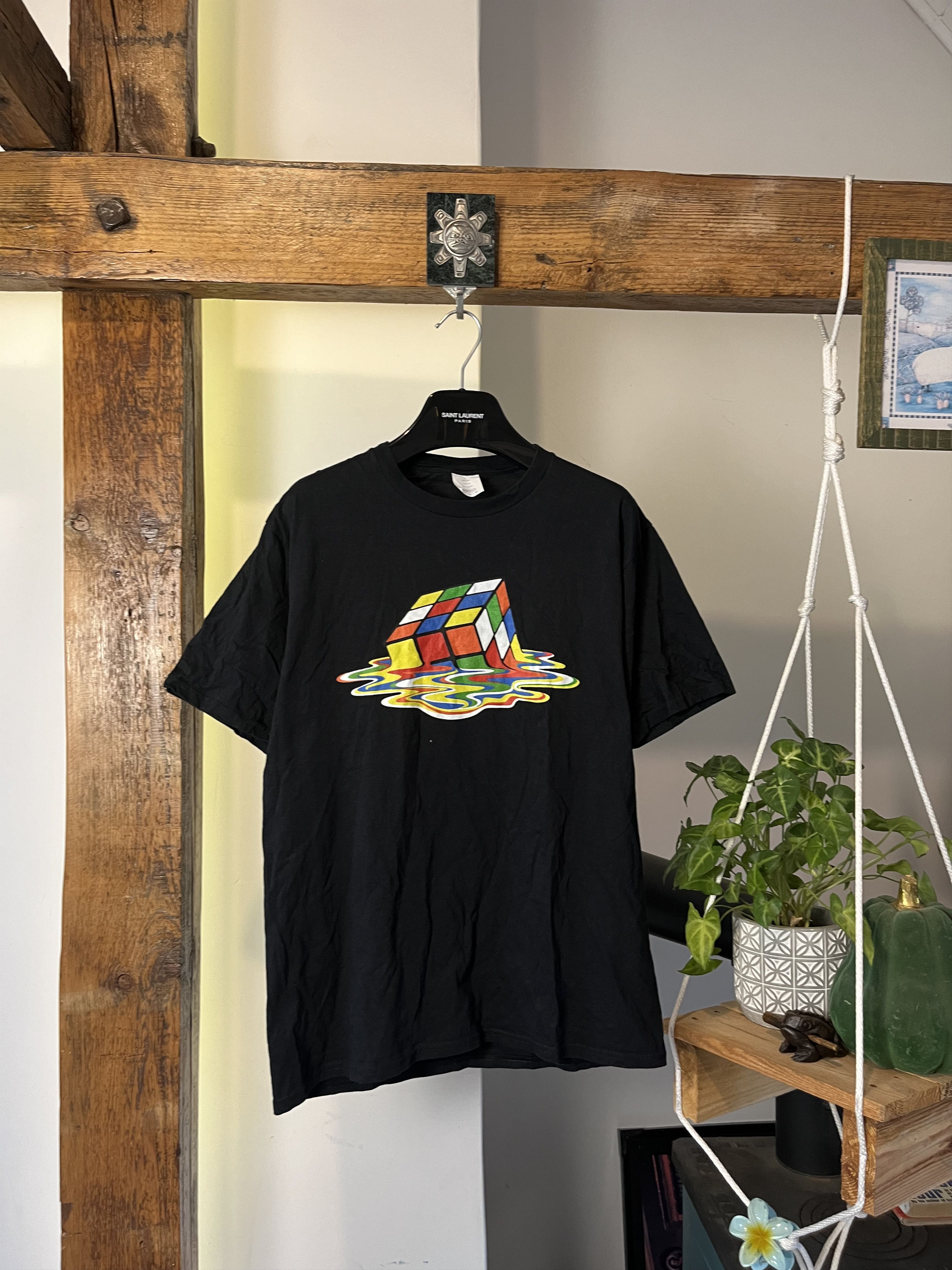 Vintage Rubik S Cube Melted Y2k T-Shirts, Hoodie, Sweatshirt | PodTeesHub.com