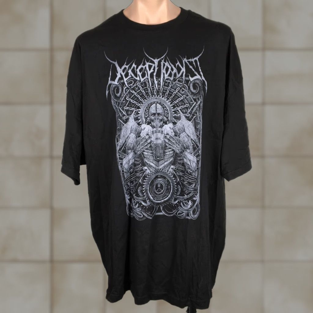 Vintage Alstyle Apparel Active T Shirt Band Music Deceptionist Heavy Metal Black Gray S S 4x Hoodie, Sweatshirt