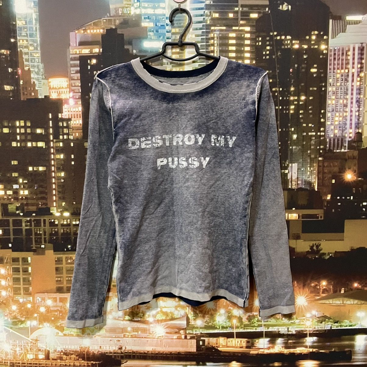 4gseller Vintage 90s Destroy My Pussy Funny Band Rock Porn Star Tee Hoodie, Sweatshirt | PodTeesHub.com