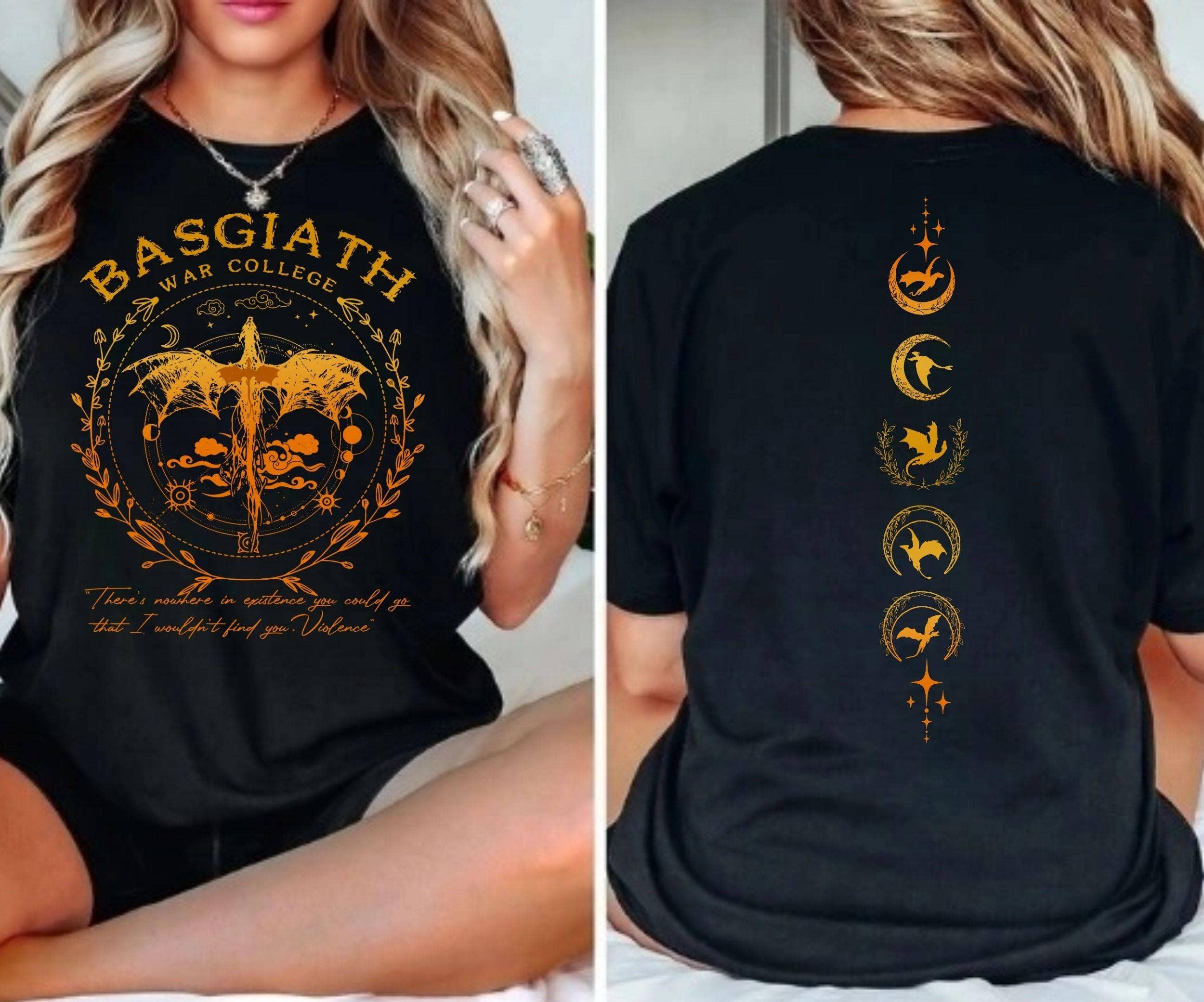 Comfort Colors Dragon Rider Shirt - Book Lover Gift Tee Hoodie, Sweatshirt | PodTeesHub.com