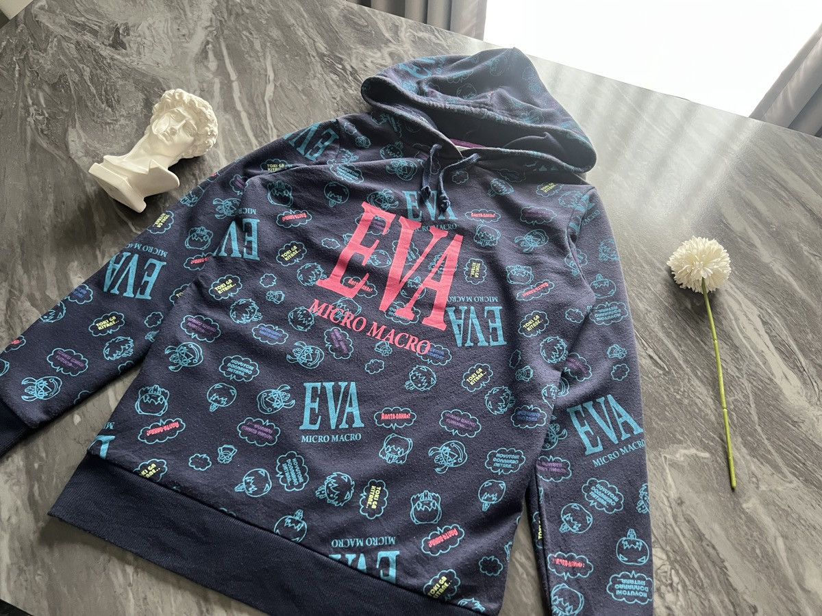 Anime Eva Evangelion Micro Macro All Over Printed Hoodie T-Shirts, Sweatshirt | PodTeesHub.com