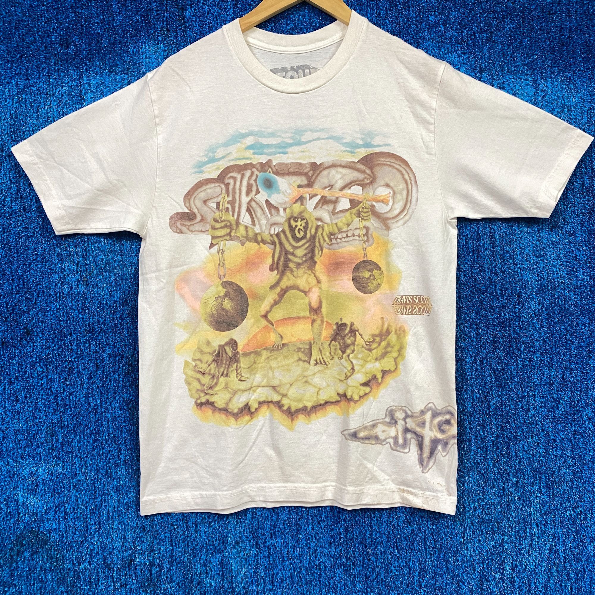 Scott Travis Scott Live Skitzo Circus Maximus Tour Hip Hop Tee M Hoodie, Sweatshirt | PodTeesHub.com