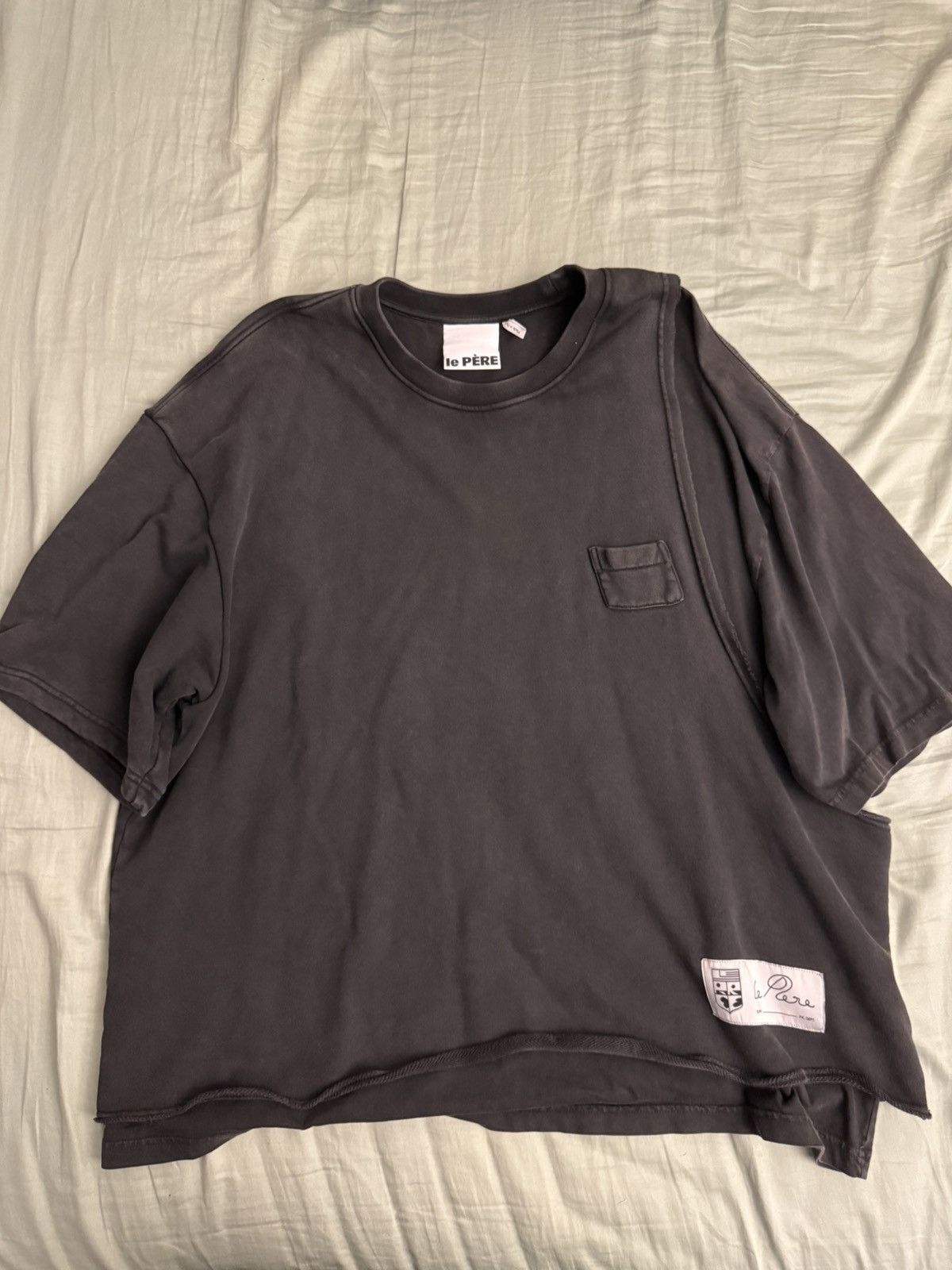 Pere Le Pere Torn Faded Tee Hoodie, Sweatshirt | PodTeesHub.com