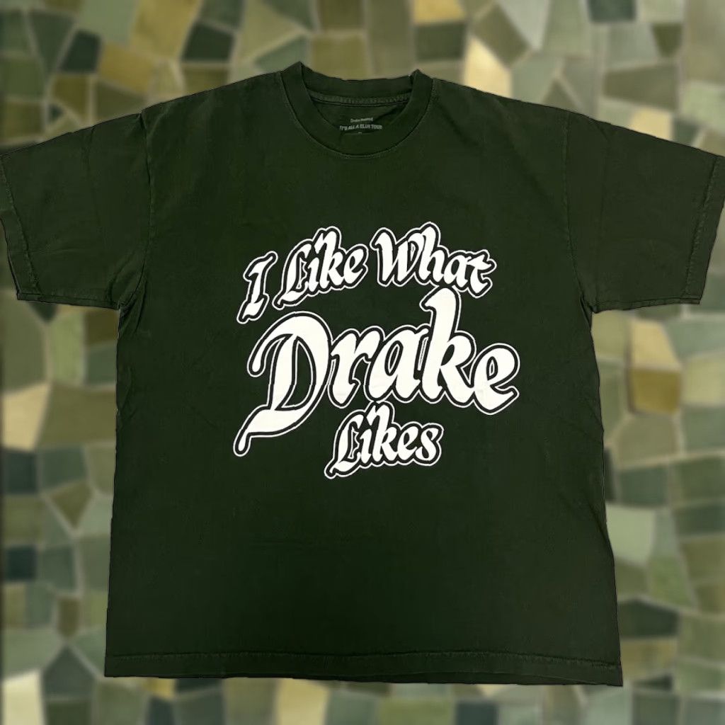 Ovo I Like What Drake Likes Iaab 2023 Tour Tee Green Sz Xl Euc Adults Hoodie, Sweatshirt | PodTeesHub.com