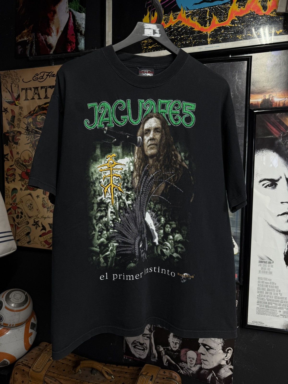 Vintage 2002 Jaguares Mexico Band Size Xlarge T-Shirts, Hoodie, Sweatshirt