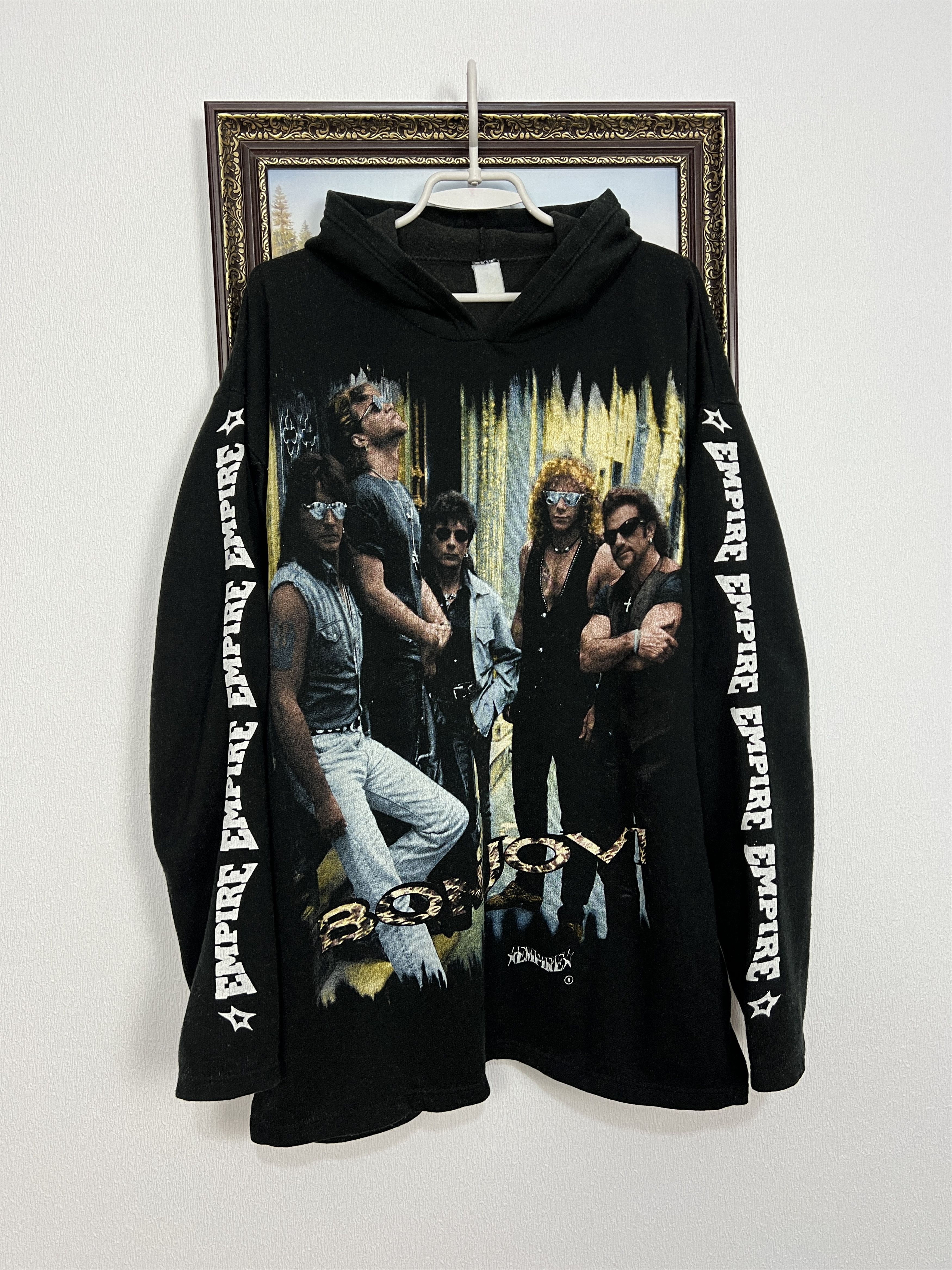 Vintage 90 S Bon Jovi All Over Print Rare Band Hype T-Shirts, Hoodie, Sweatshirt