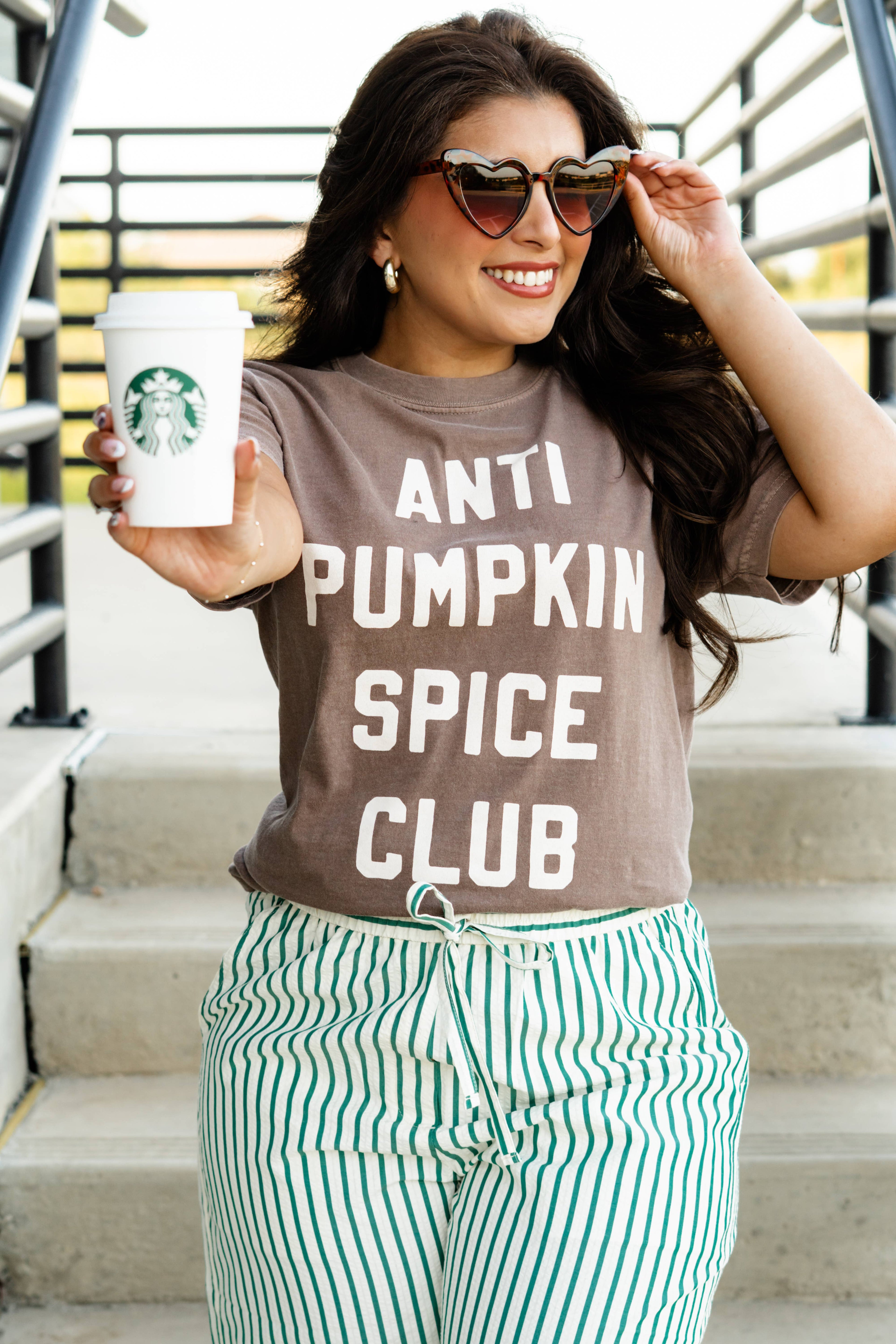 Anti Pumpkin Spice Club Tee, Fall Graphic Tee, Hoodie, Sweatshirt | PodTeesHub.com