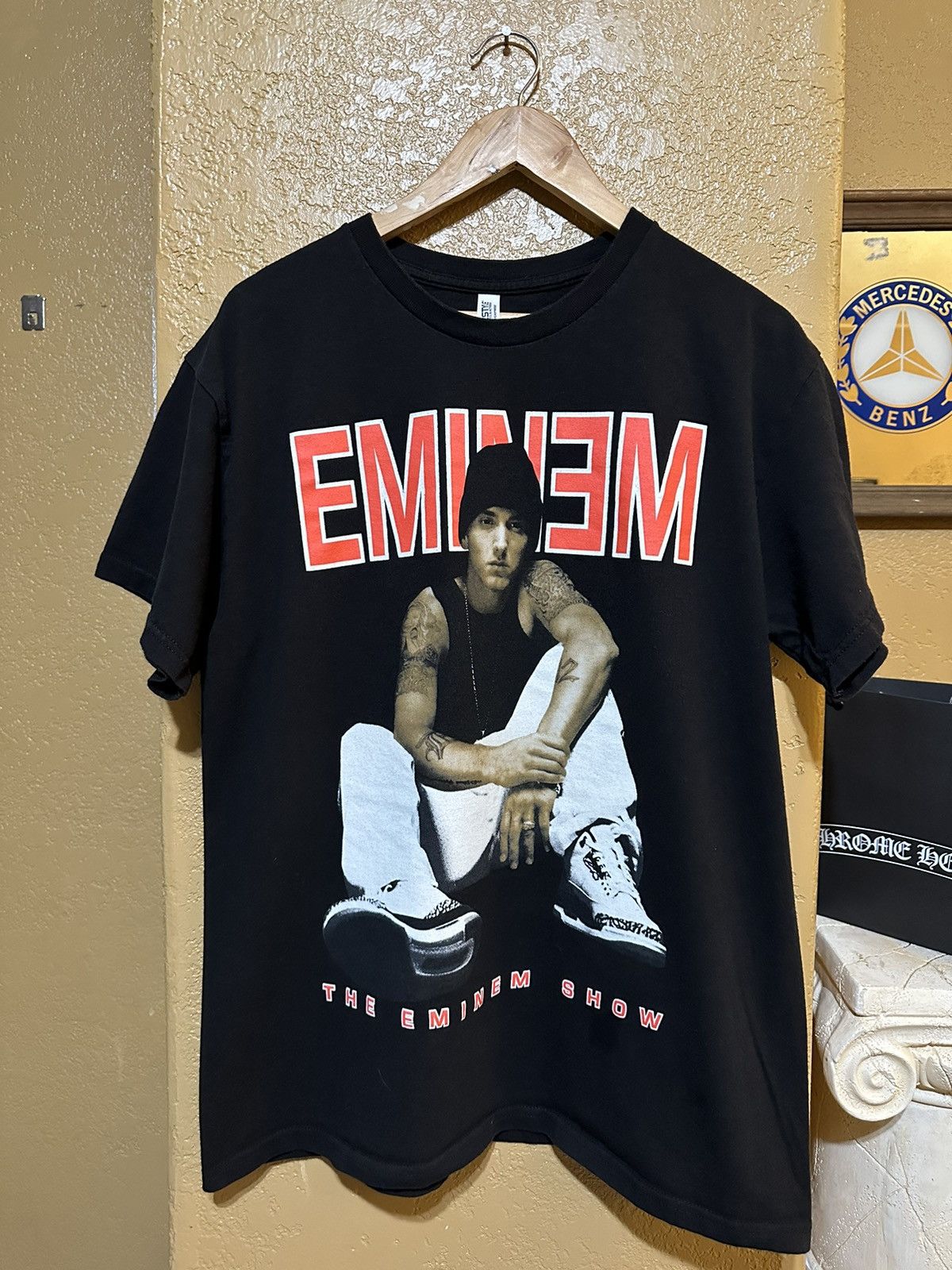 Rap Tees X Vintage Eminem The Eminem Show 2002 Album Rap T Shirt Hoodie, Sweatshirt | PodTeesHub.com