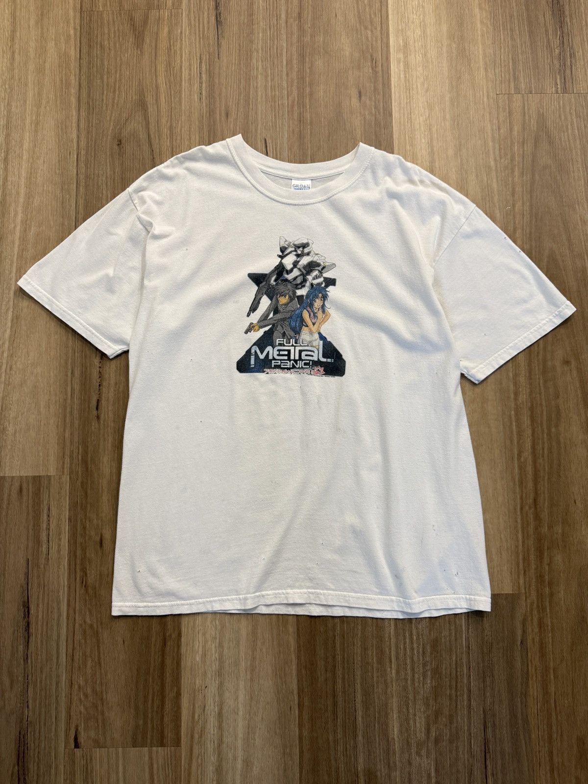 Rap Tees X Vintage Vintage 2002 Full Metal Panic Anime Promo Adv Films T Shirt Hoodie, Sweatshirt | PodTeesHub.com