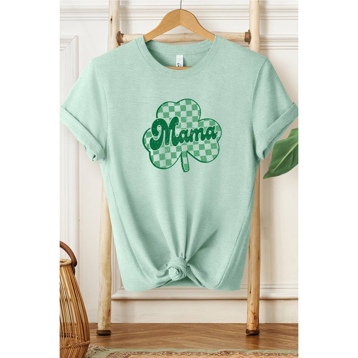 St Patricks Mama Vintage Graphic Tee Hoodie, Sweatshirt | PodTeesHub.com