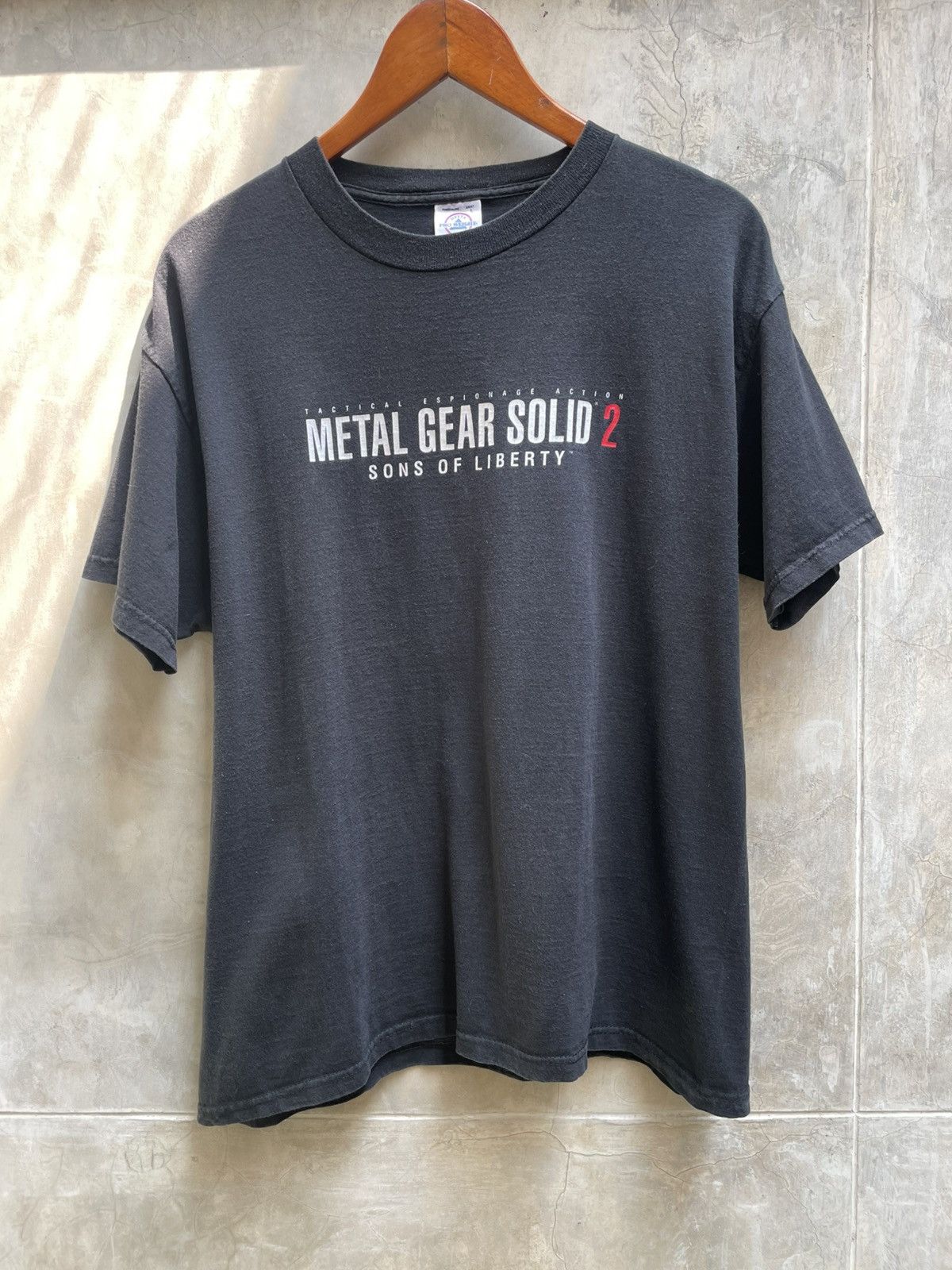 Vintage Metal Gear Solid 2 Ps Games Tee Shirt Size L Hoodie, Sweatshirt | PodTeesHub.com