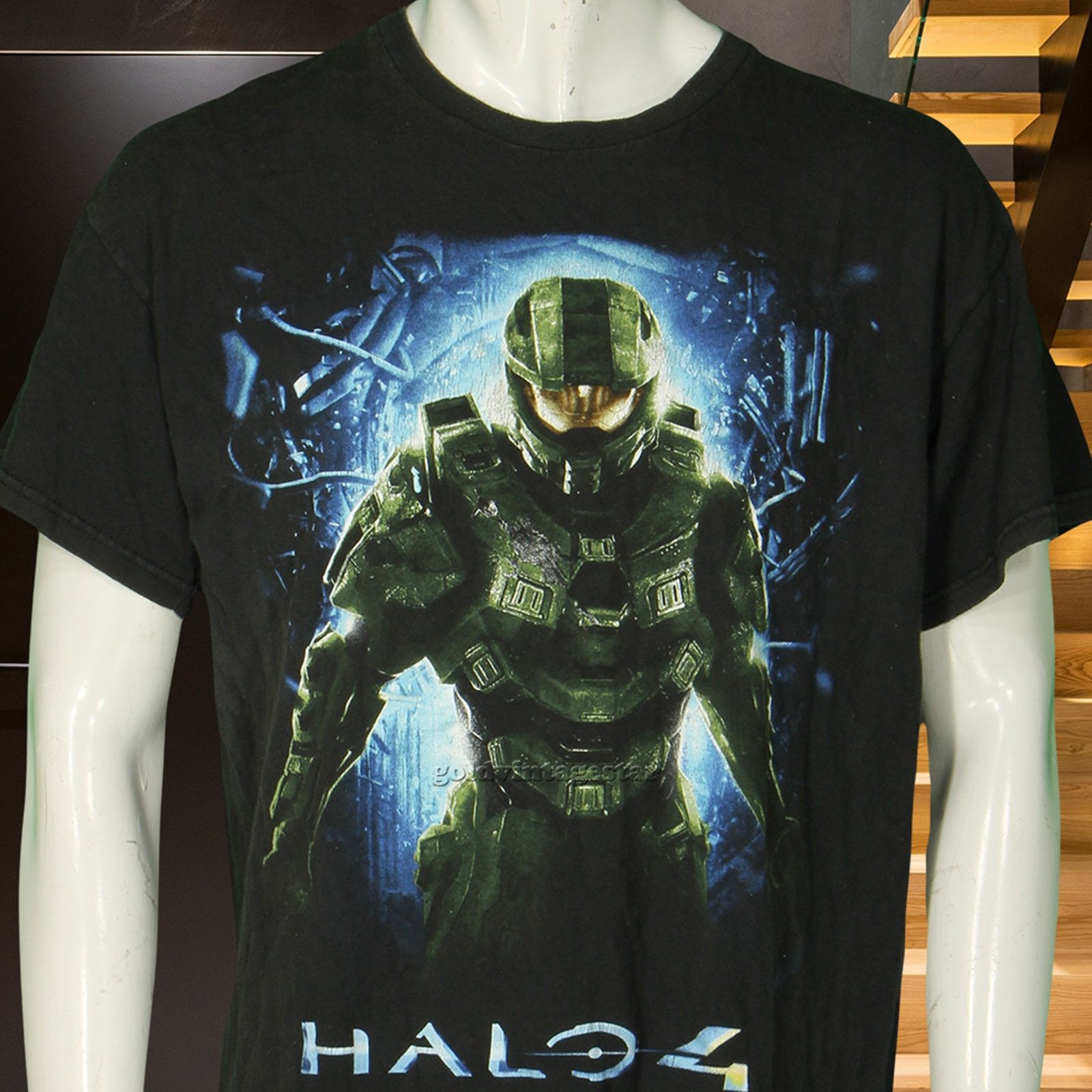 Other Y2k Master Chief Halo 4 Xbox Video Game Promo L T-Shirts, Hoodie, Sweatshirt