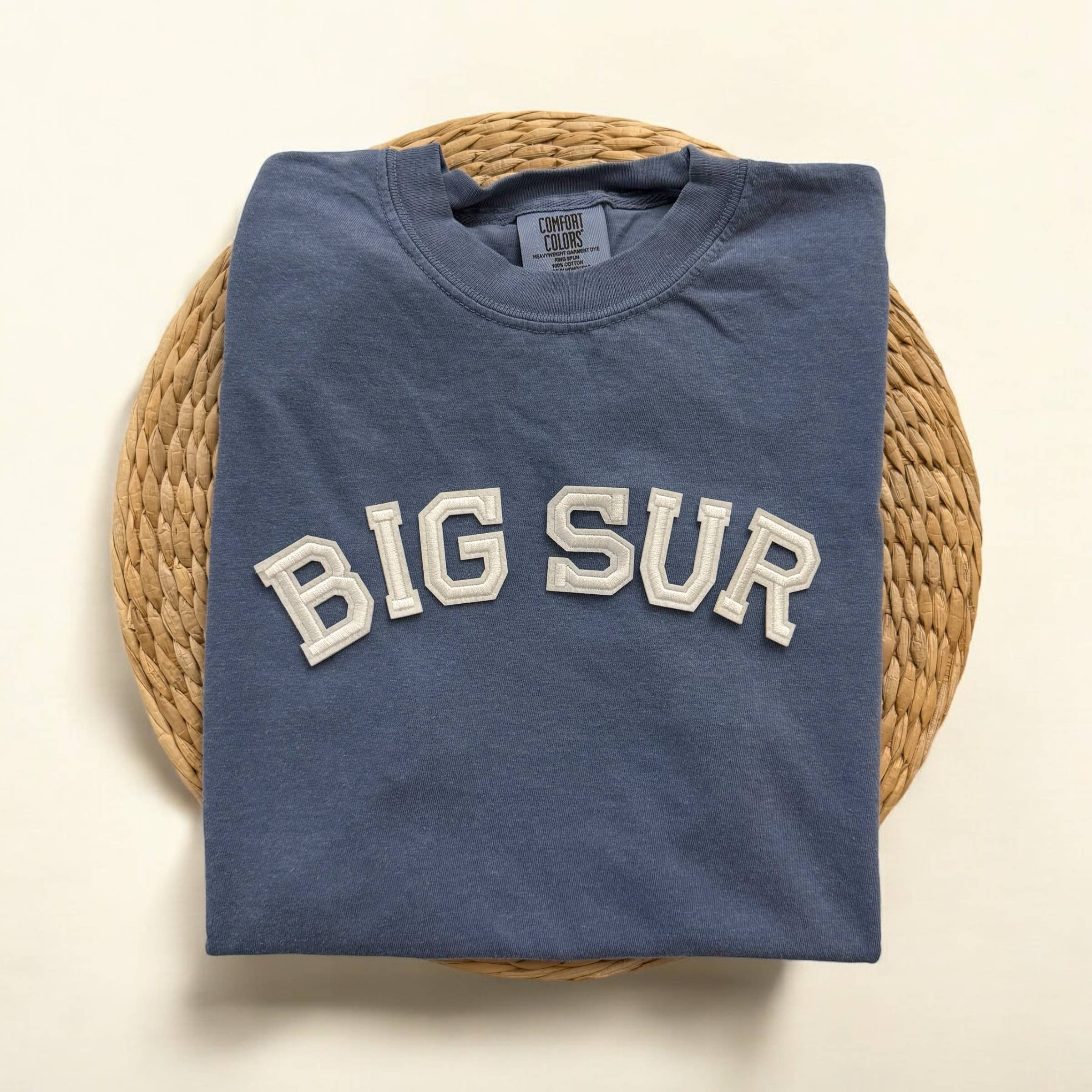 Comfort Colors Big Sur California Short Sleeve Shirt Hoodie, Sweatshirt | PodTeesHub.com