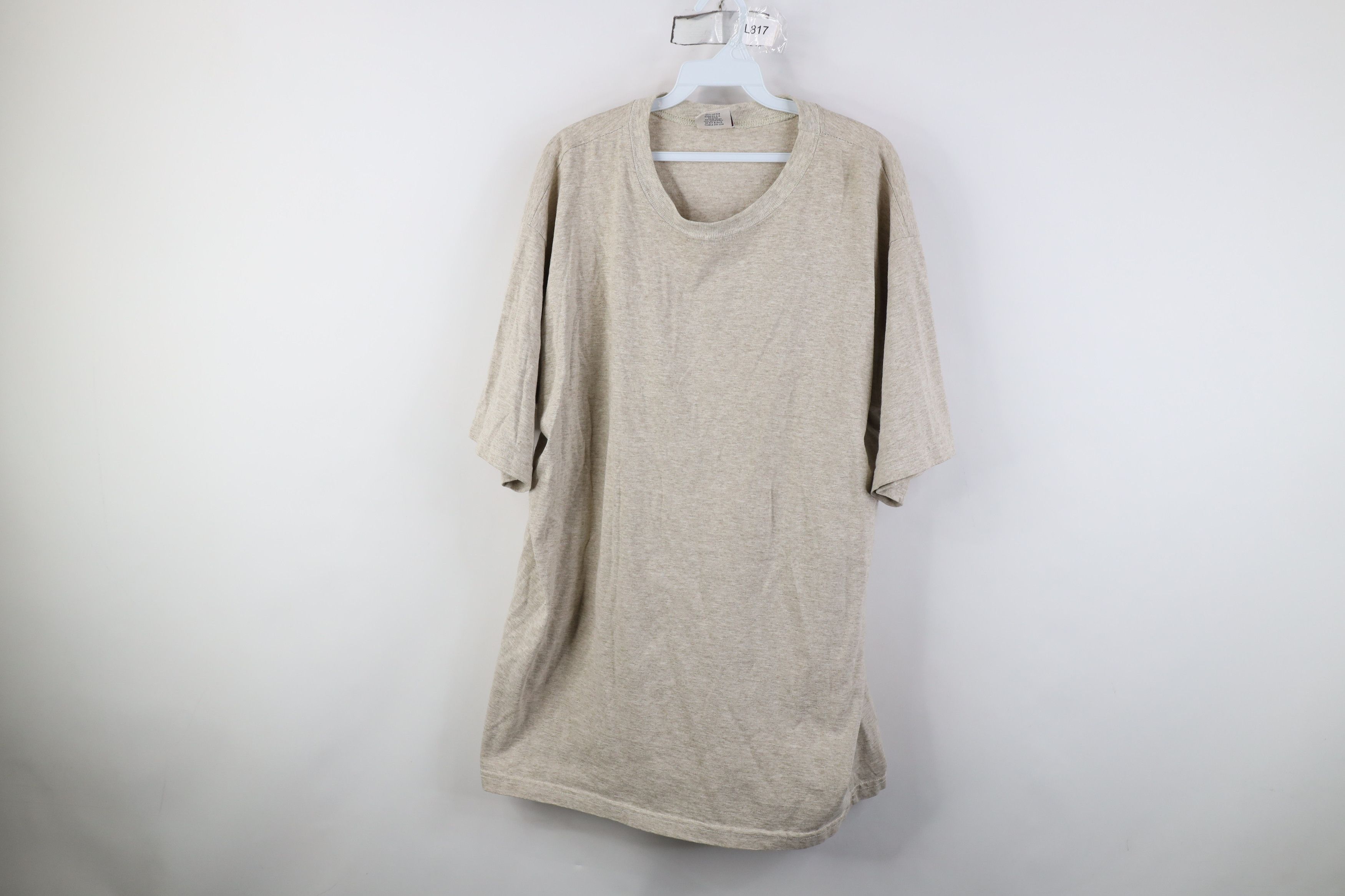 Vintage 90s Streetwear Fit T Shirt Oatmeal Brown Cotton Usa Hoodie, Sweatshirt | PodTeesHub.com