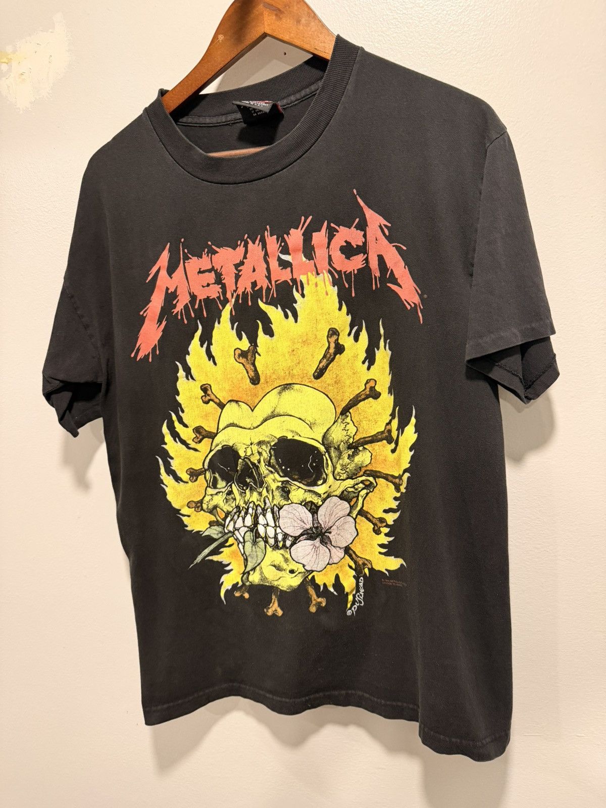 Band Vintage Rare 90s Metallica Pushhead Sunskull T-Shirts, Hoodie, Sweatshirt