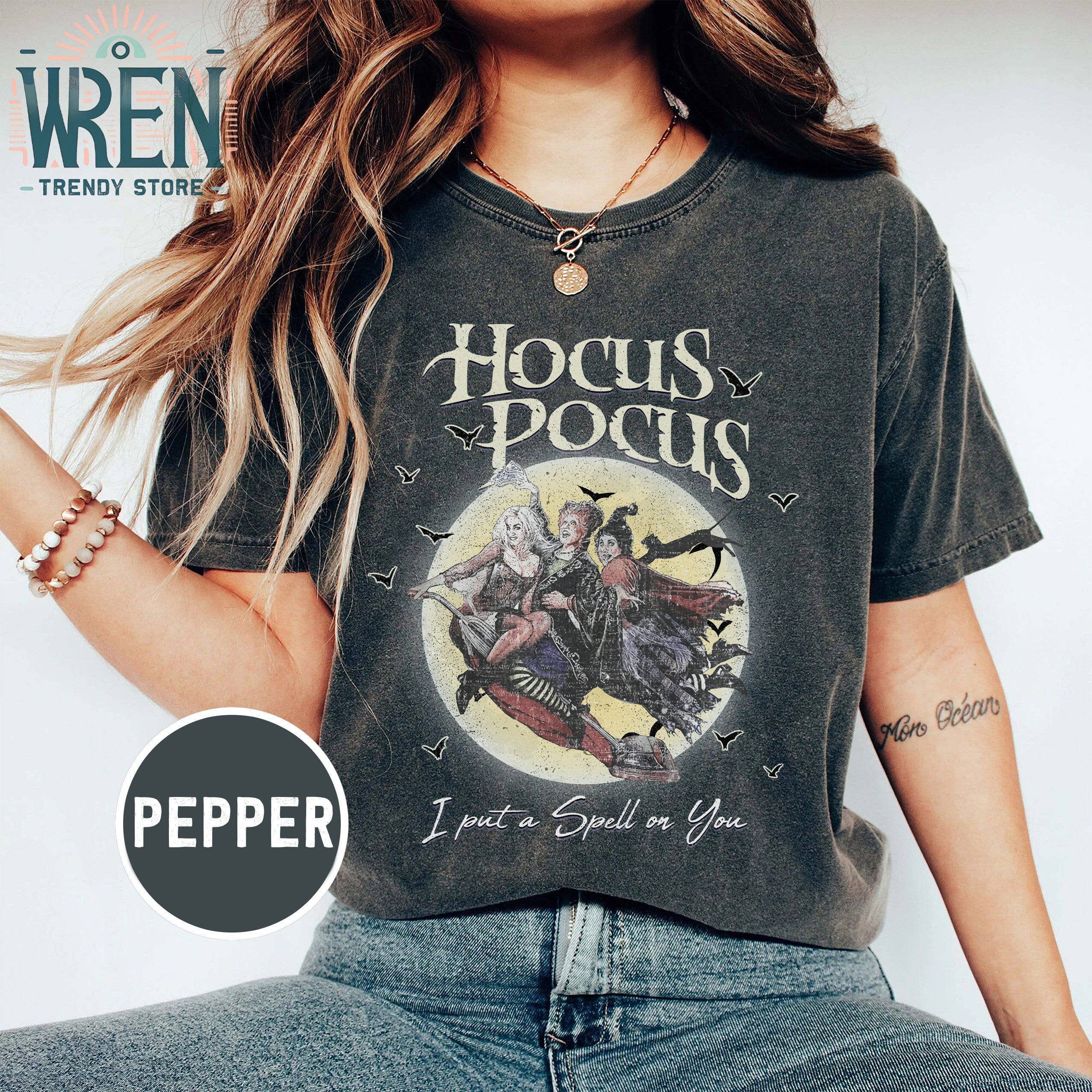 Hocus Pocus Sanderson Sisters Halloween Shirt Hoodie, Sweatshirt | PodTeesHub.com