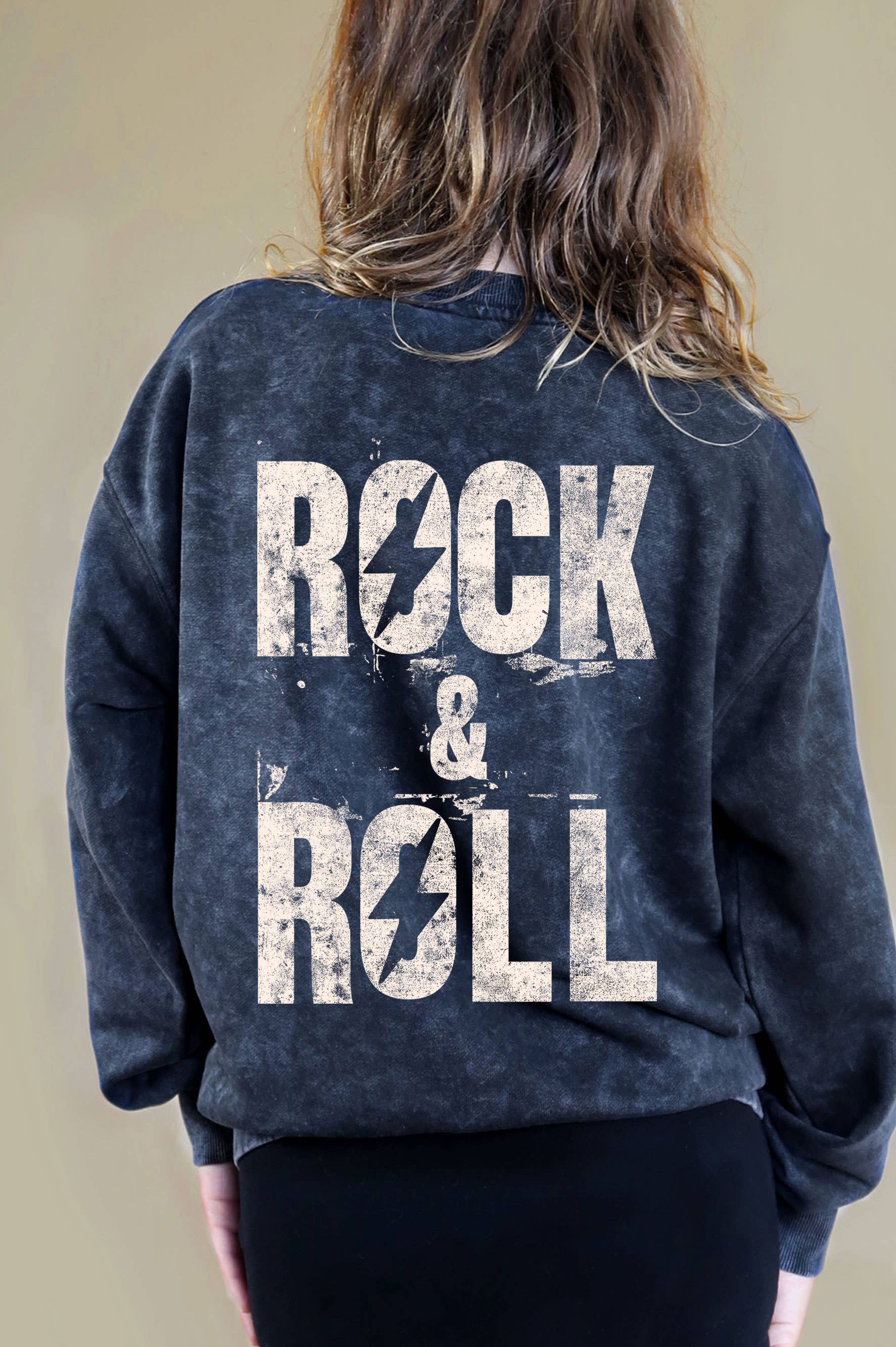 Thunder Rock & Roll F&B Mineral Graphic Brushed Sweatshirt T-Shirts, Hoodie | PodTeesHub.com