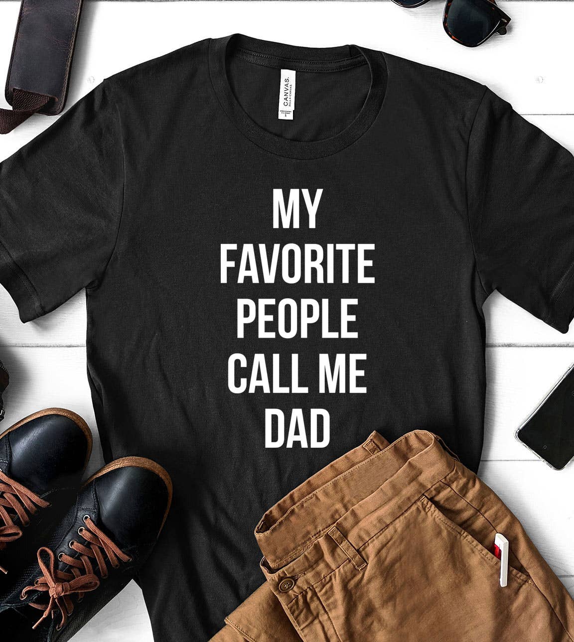 My Favorite People Dad - Dad Father's Day Gift Cute T-Shirt Hoodie, Sweatshirt | PodTeesHub.com