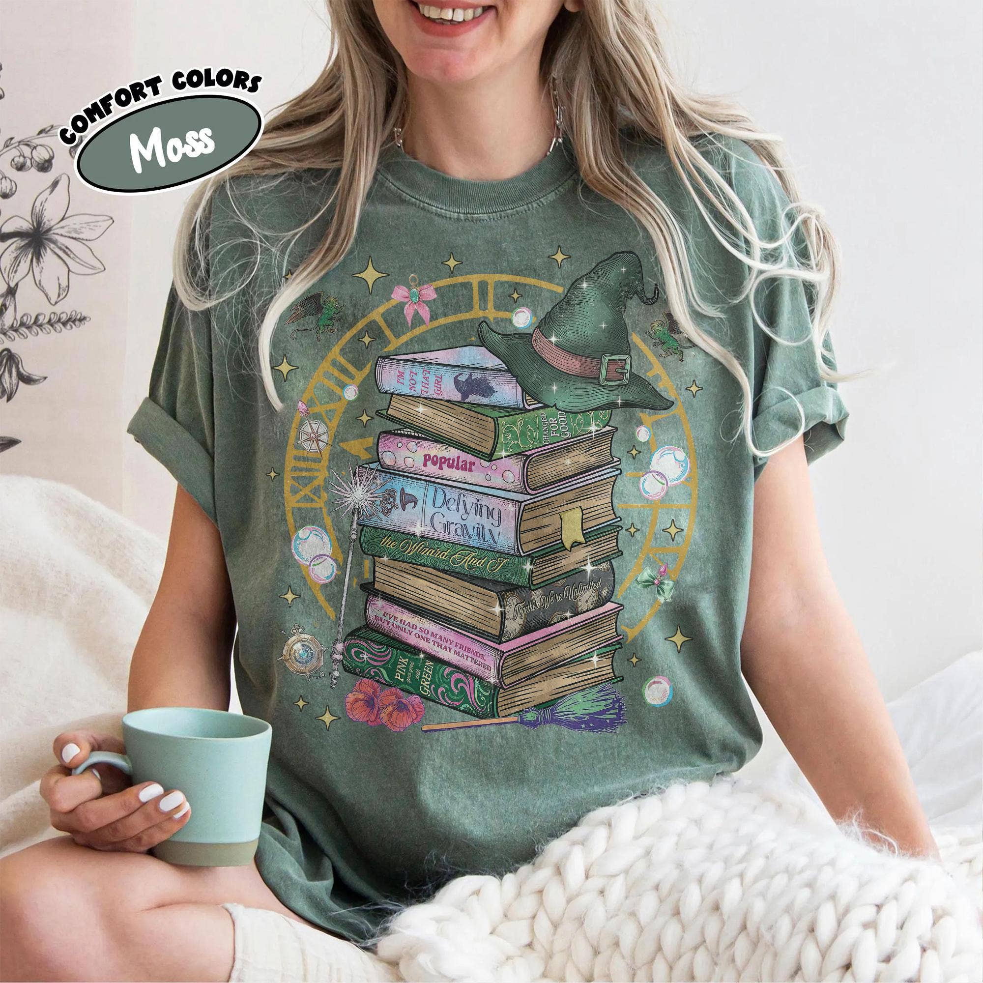 Wicked Musical Fan Shirt - Wizard Spell Book Design Hoodie, Sweatshirt | PodTeesHub.com