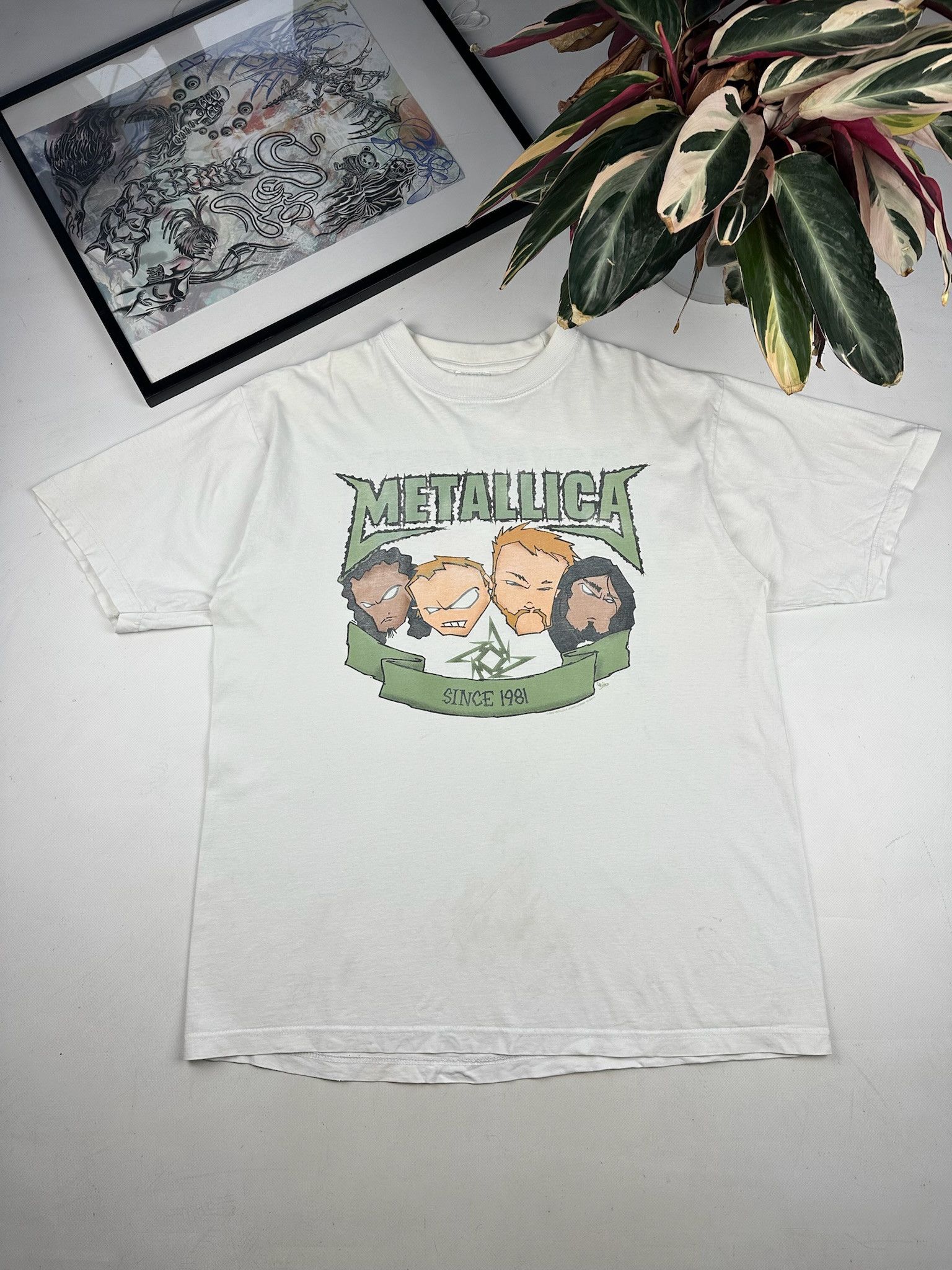 Band Tees Metallica Vintage 2003 Band Tour Tee Shirt Hoodie, Sweatshirt | PodTeesHub.com