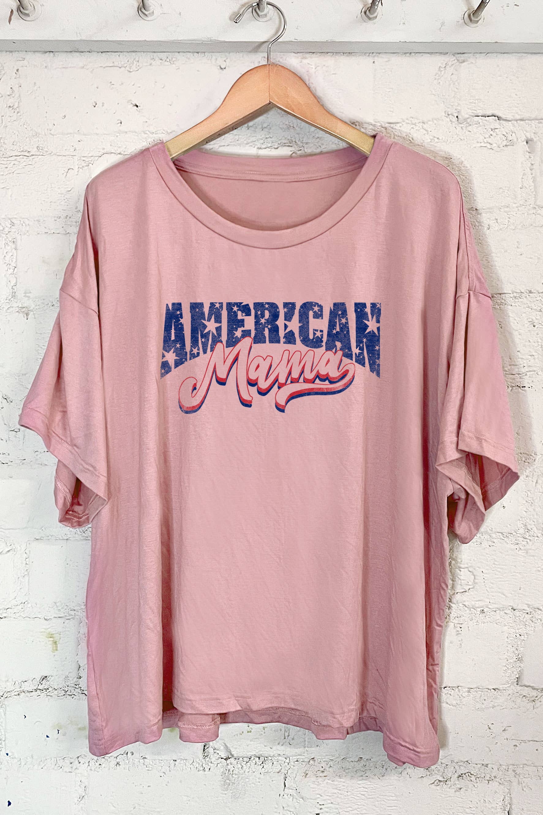 American Mama - Women's Screen Printed T-Shirt Hoodie, Sweatshirt | PodTeesHub.com
