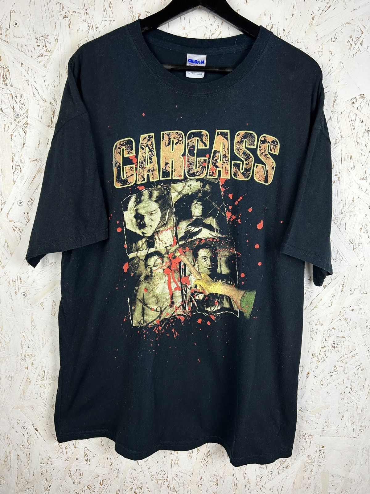 Band Tees 00s Carcass Necroticism 2009 Death Metal Band T Shirt Xl Hoodie, Sweatshirt | PodTeesHub.com