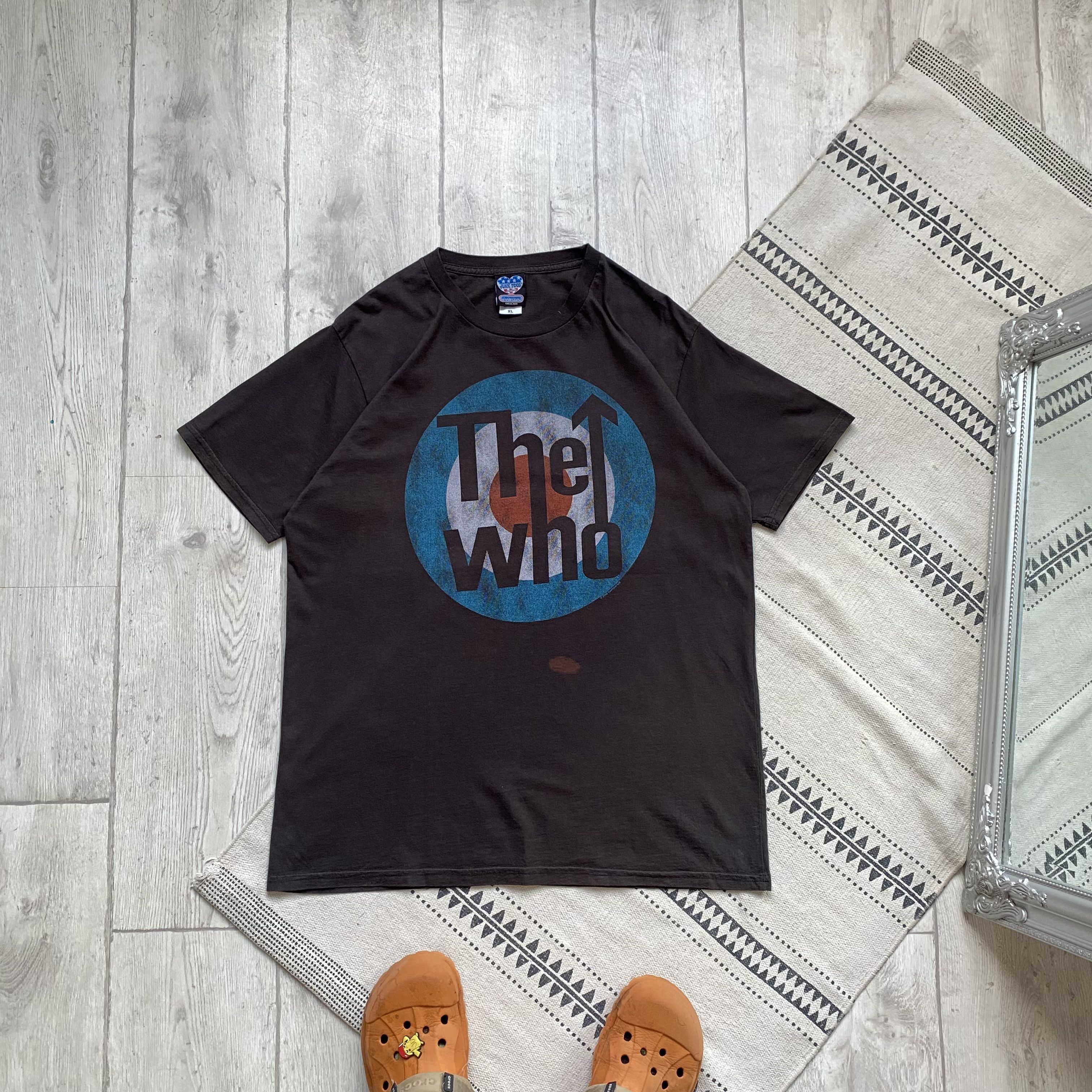 Band Tees Vintage The Who Tee Rock Band Tee Punk Y2k Made In Usa Hoodie, Sweatshirt | PodTeesHub.com