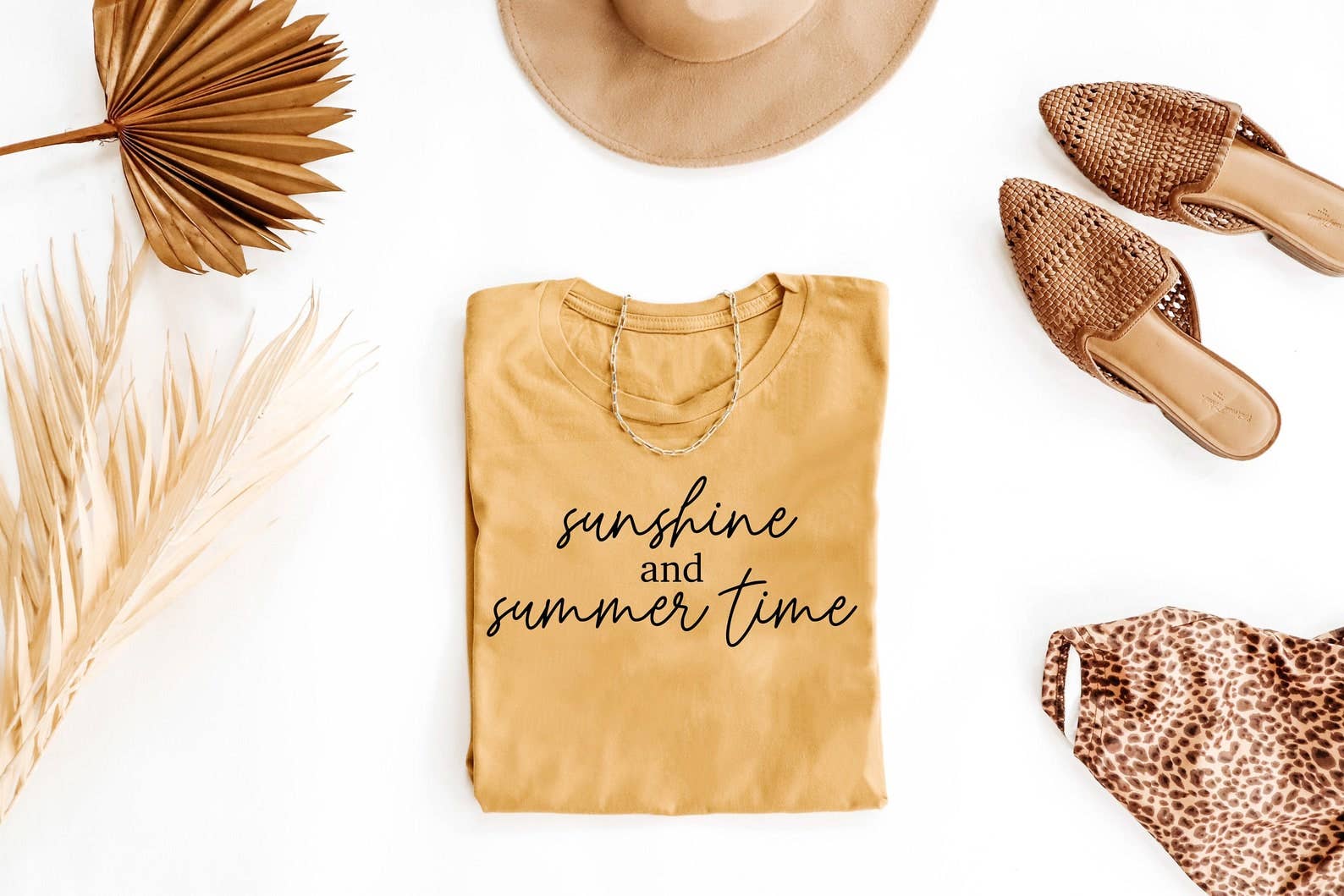 Sunshine and Summer Time T-Shirt Hoodie, Sweatshirt | PodTeesHub.com